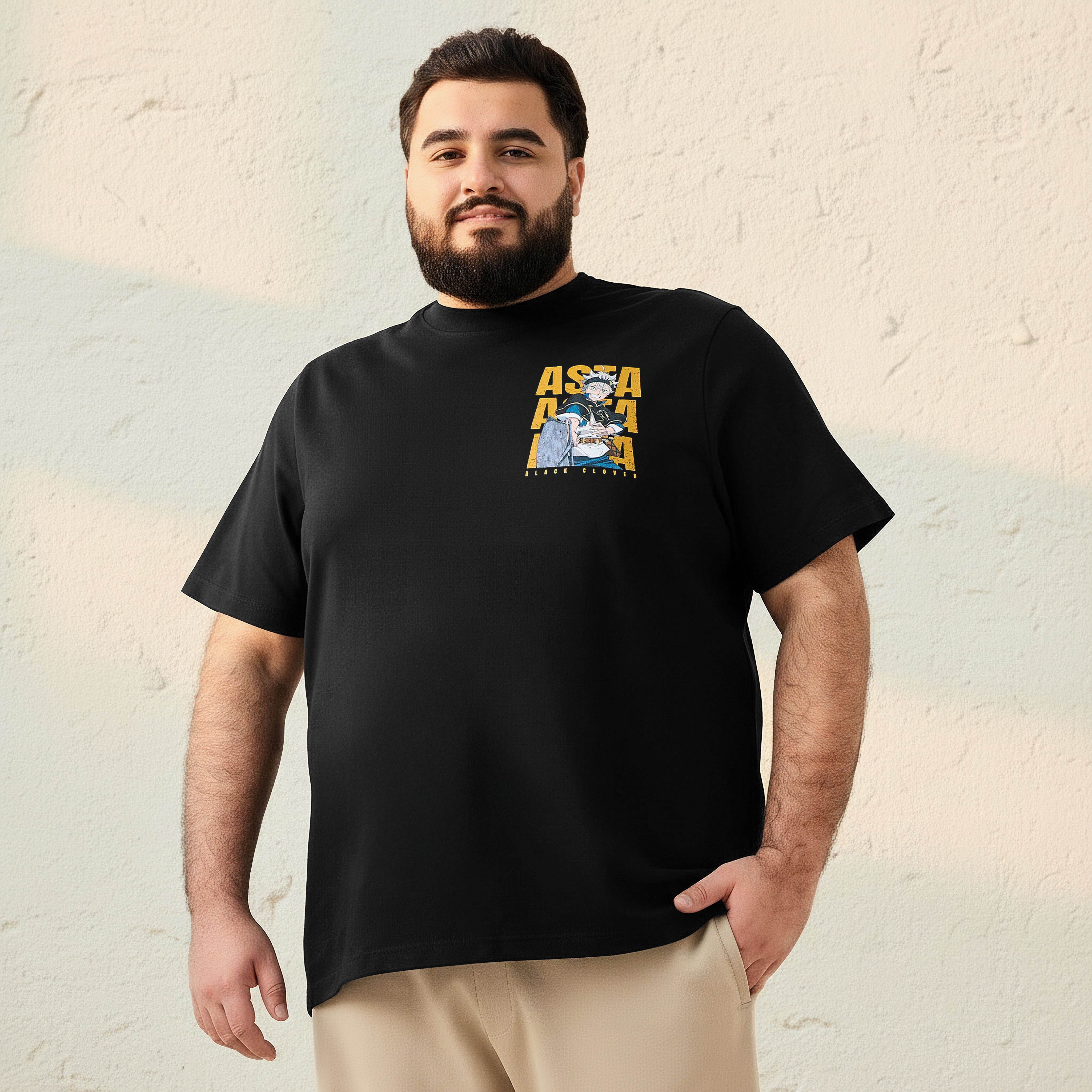 Men Regular Fit Crew Neck Short Sleeves Asta Print T-shirt-men-clothing-tshirtsandpolos-tshirts-image-1
