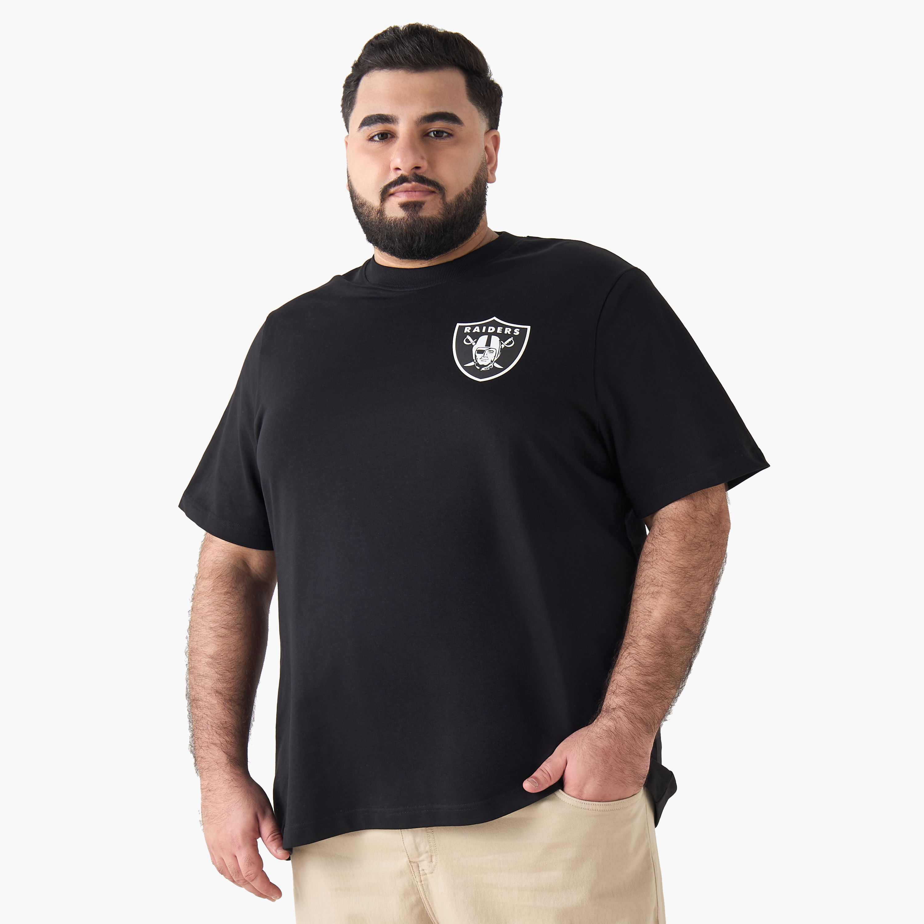 تيشيرت رجالي بقصة عادية وطبعات وياقة مستديرة وأكمام قصيرة-PROMO_SP_KW_RGCC_BUY2FOR9_040325-image-2