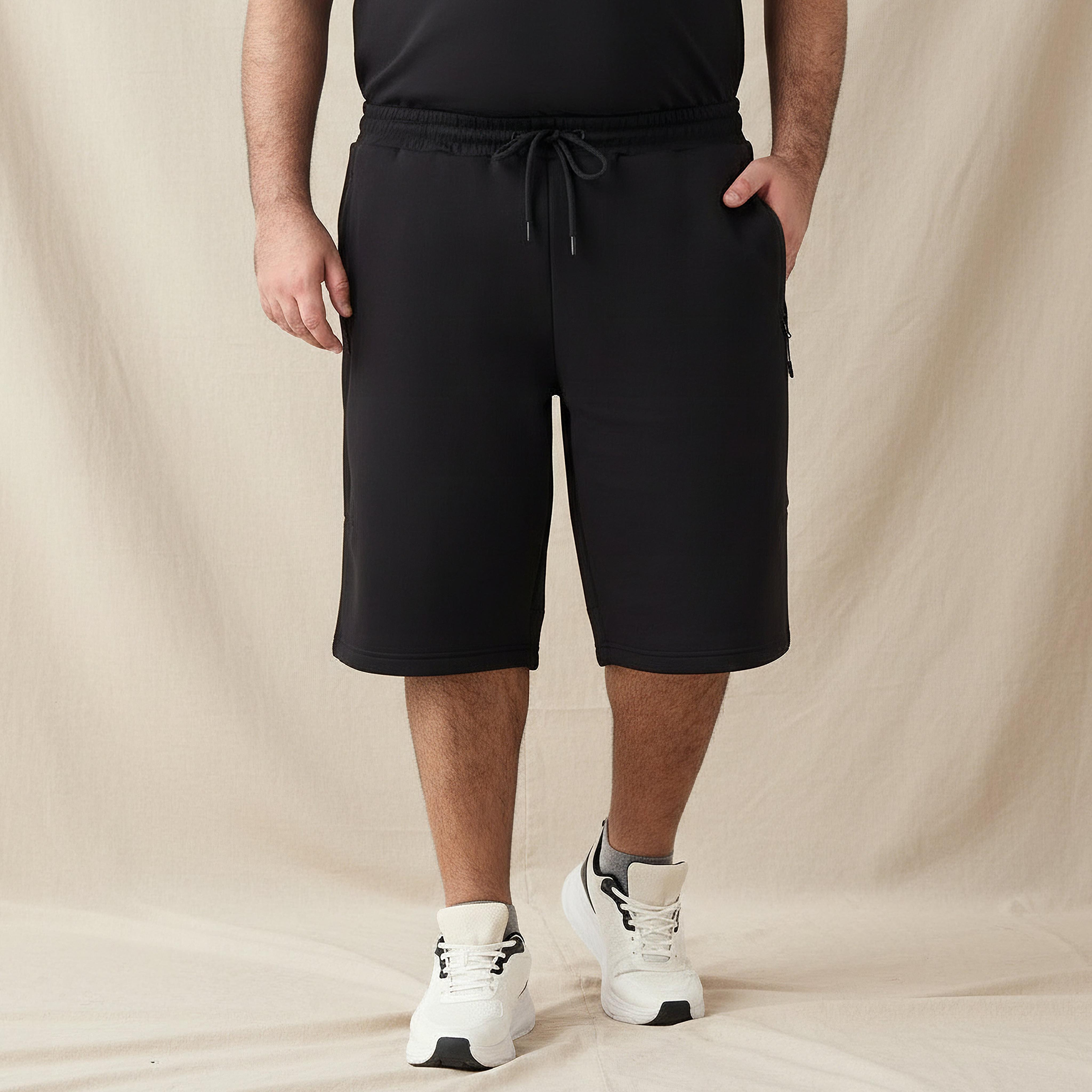 Men Relaxed Fit Shorts-men-clothing-bottoms-shorts-image-1