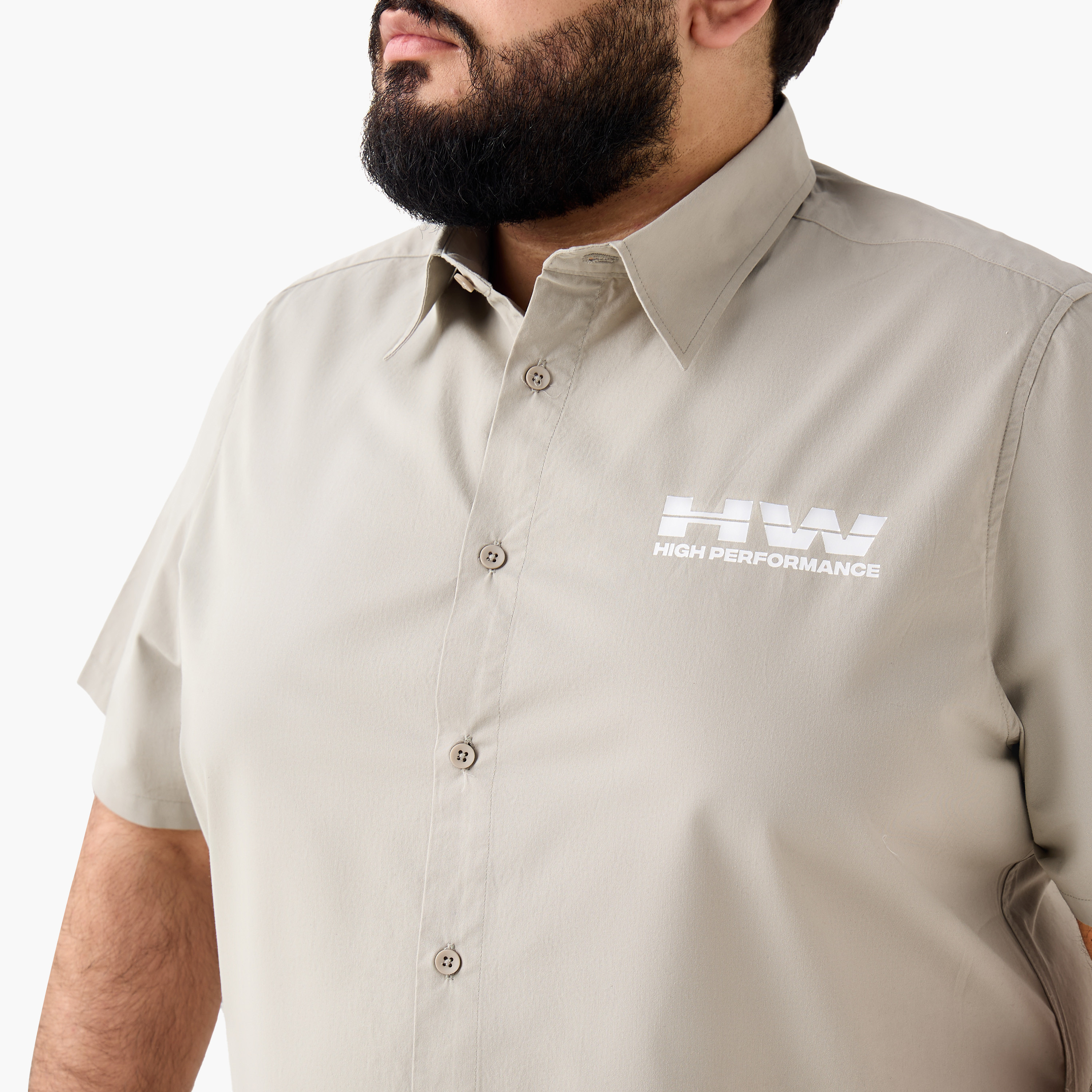 Men Regular Fit Collared Hot Wheels Print Short Sleeves Shirt-men-clothing-shirts-image-5