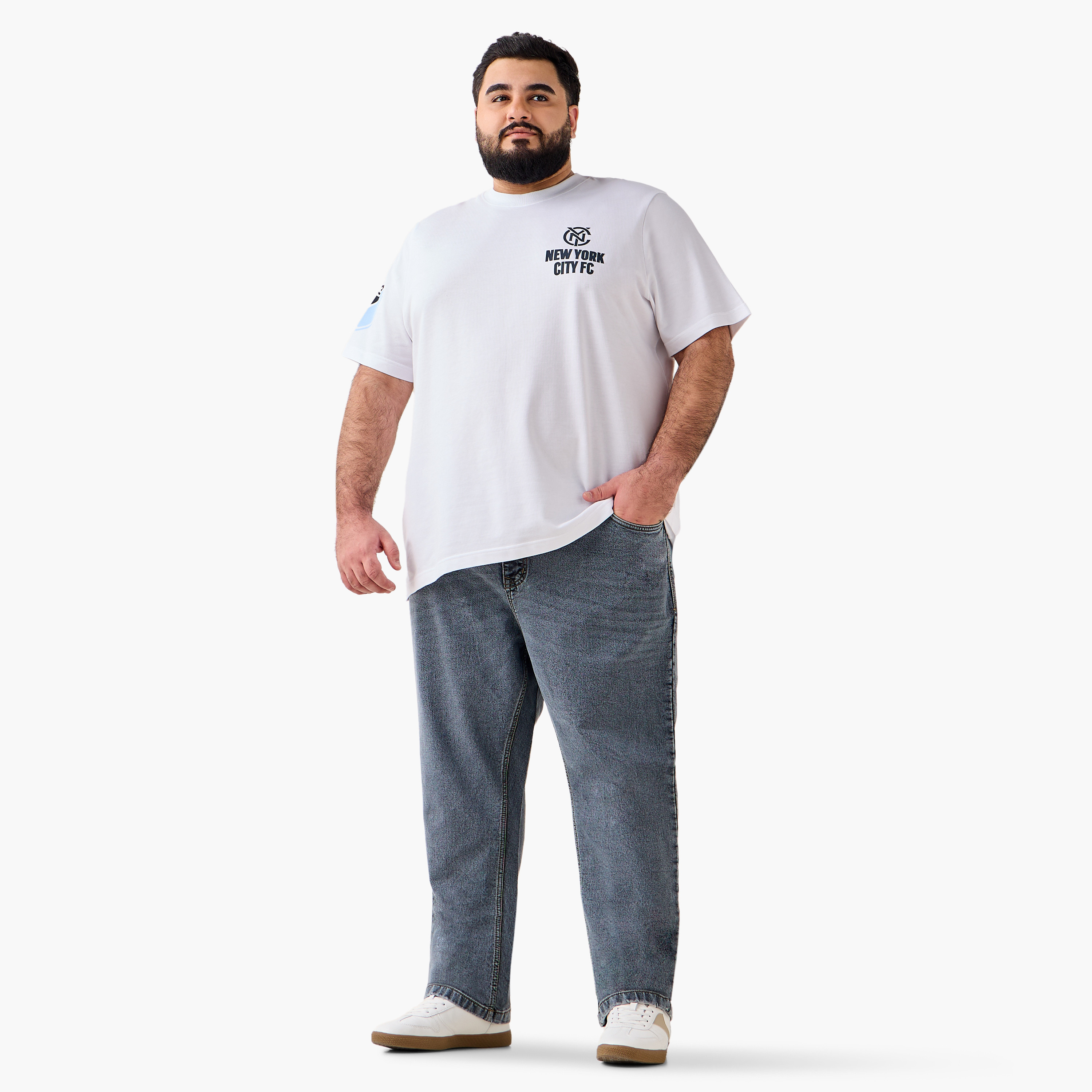 Men Relaxed Fit Flexi Waist Stretchable Jeans-men-clothing-bottoms-jeans-image-3