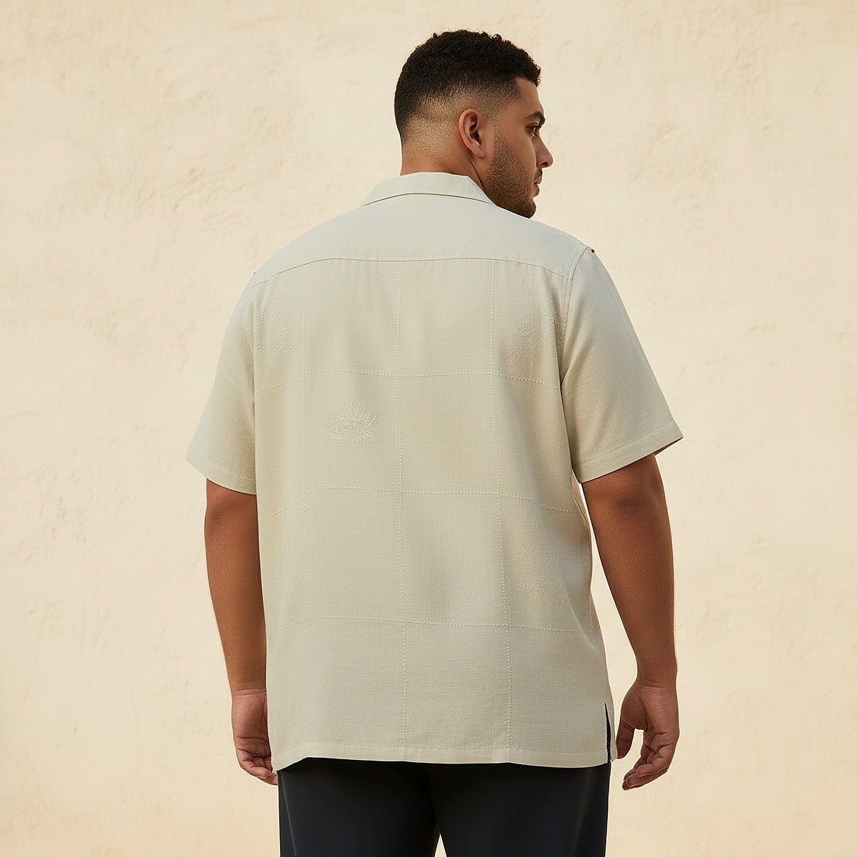 Splash Maxim Plus Regular Fit Embroidered Shirt-men-clothing-shirts-image-4