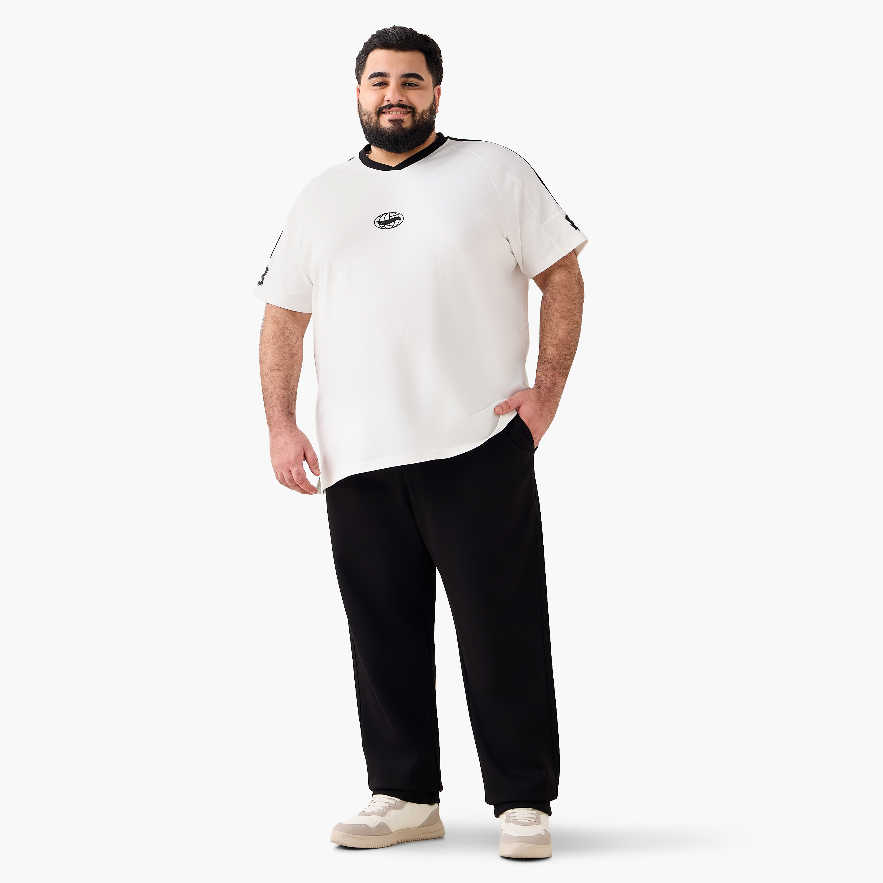 Men Regular Fit Joggers with Pockets-men-clothing-bottoms-joggers-image-3
