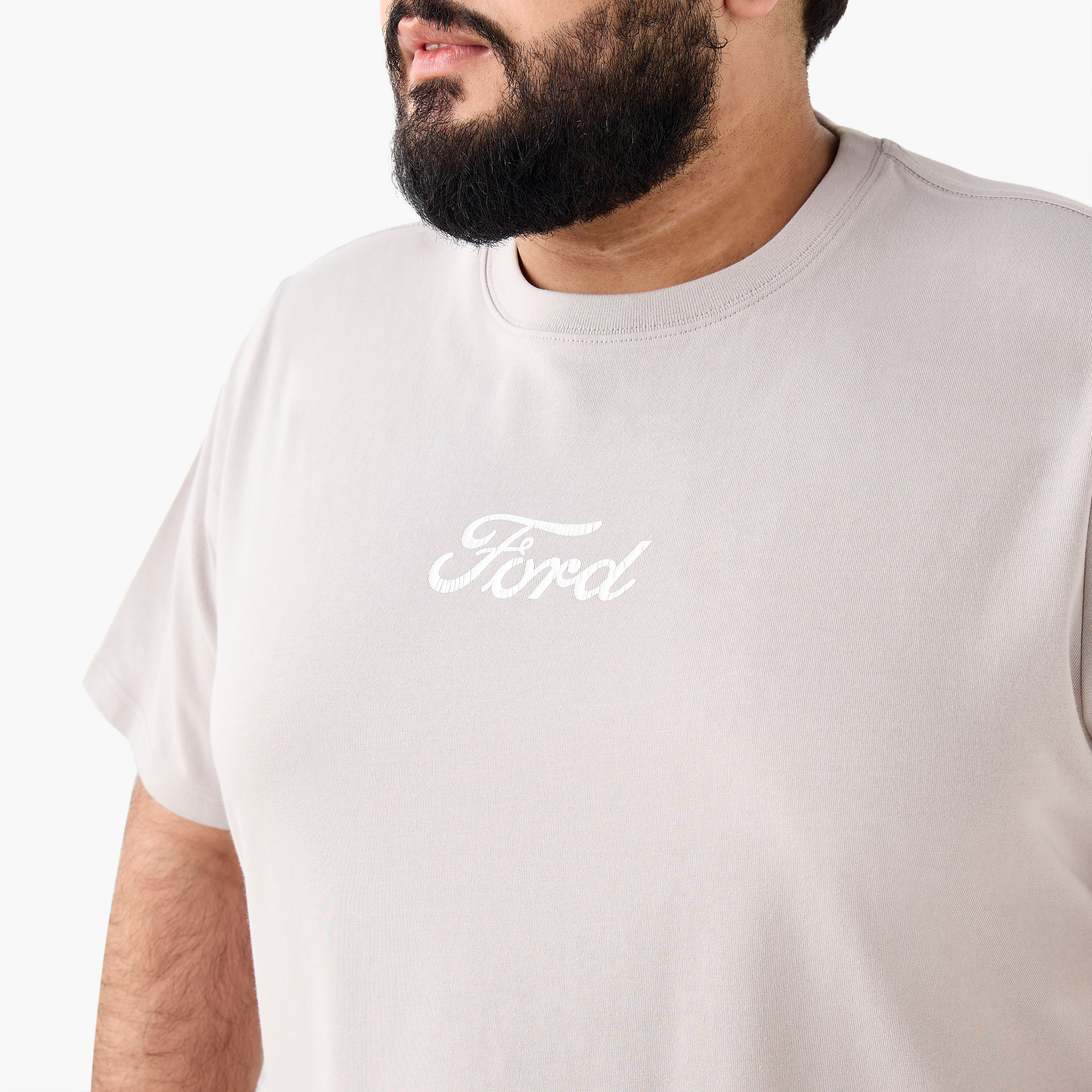 Men Regular Fit Crew Neck Short Sleeves Mustang Ford Print T-shirt-men-clothing-tshirtsandpolos-tshirts-image-5