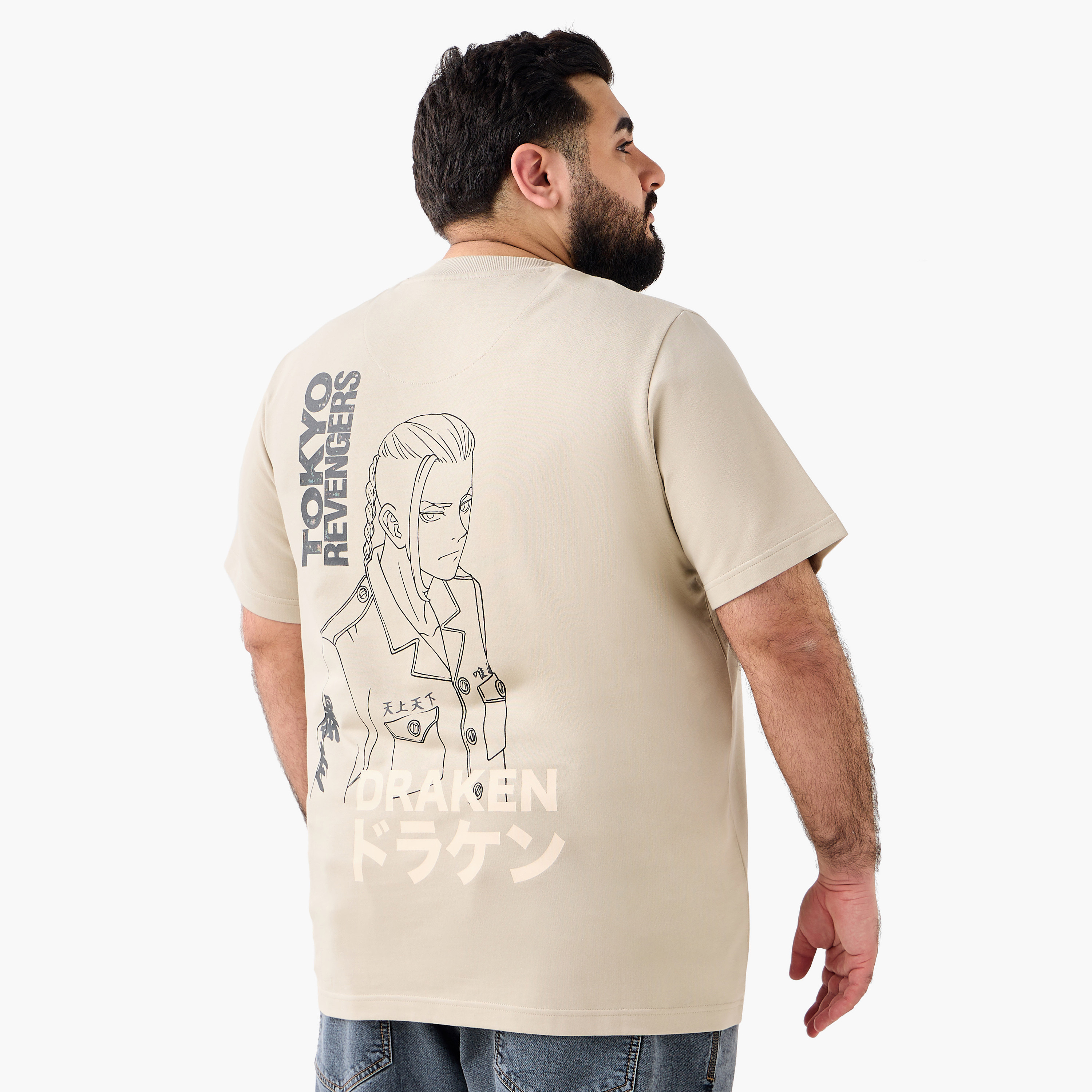 Men Regular Fit Crew Neck Short Sleeves Anime Print T-shirt-men-clothing-tshirtsandpolos-tshirts-image-5