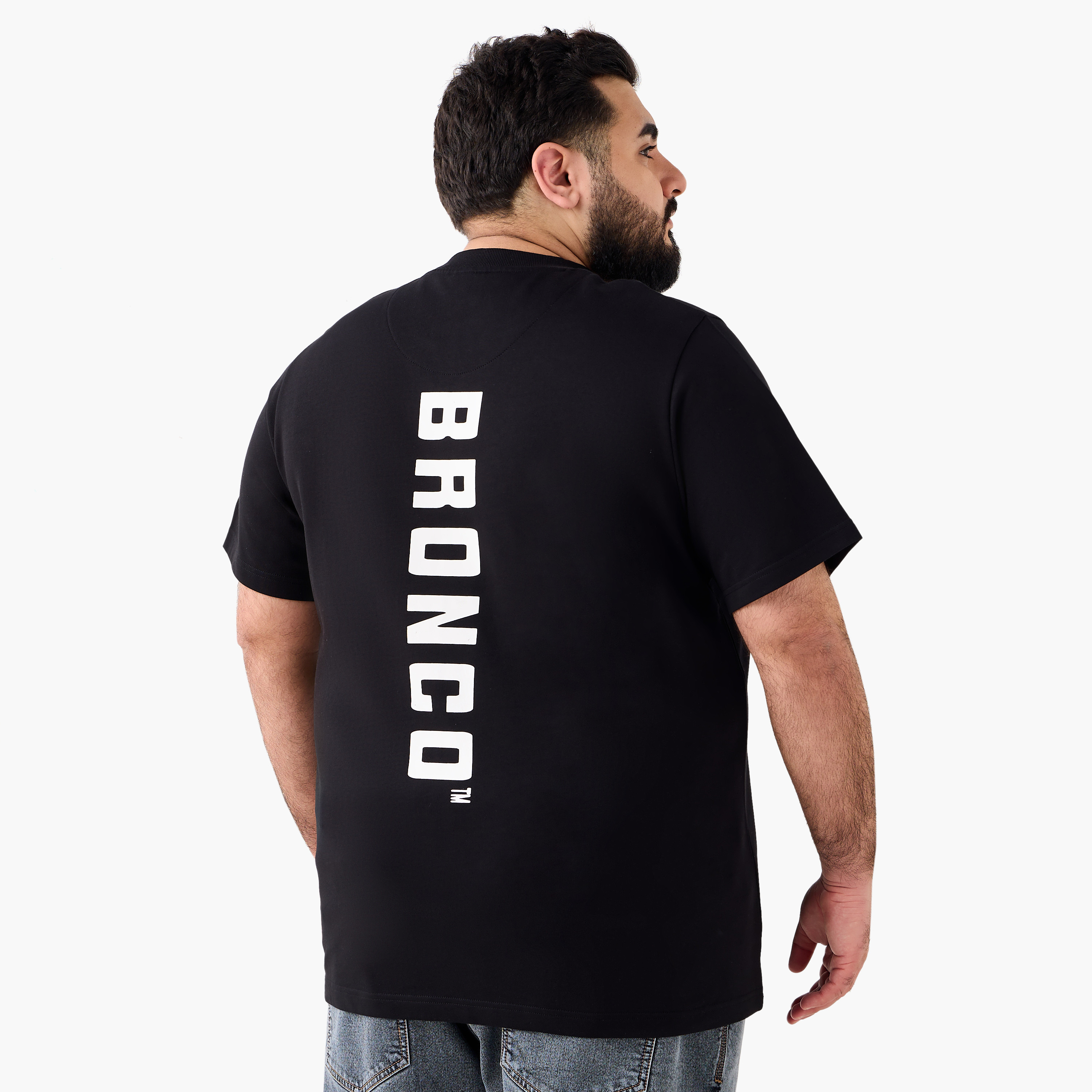 Men Regular Fit Crew Neck Short Sleeves Ford Bronco Print T-shirt-men-clothing-tshirtsandpolos-tshirts-image-2