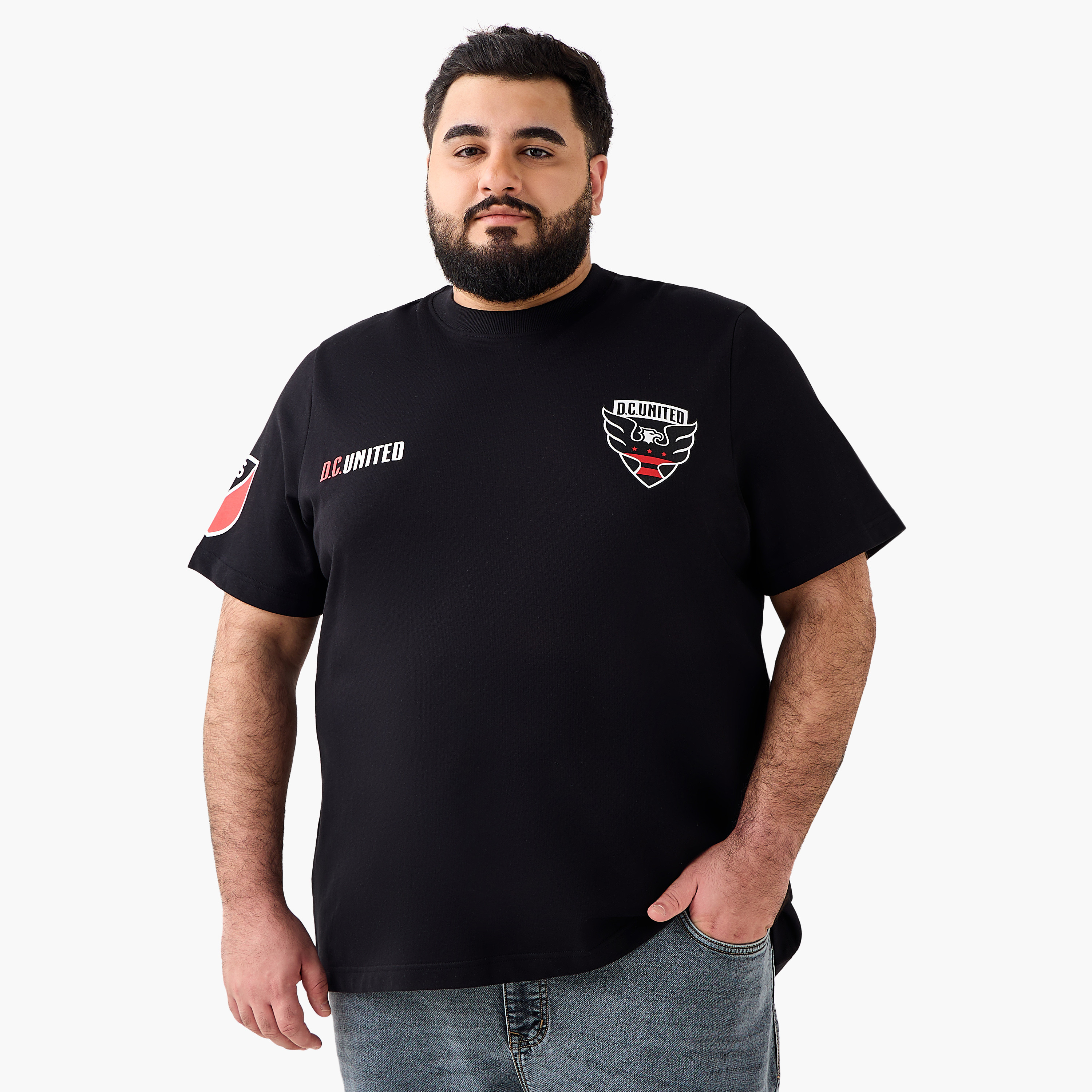 Men Regular Fit Crew Neck Short Sleeves D.C United Print T-shirt-PROMO_SP_BH_RGCC_BUY2FOR11_040325-image-5