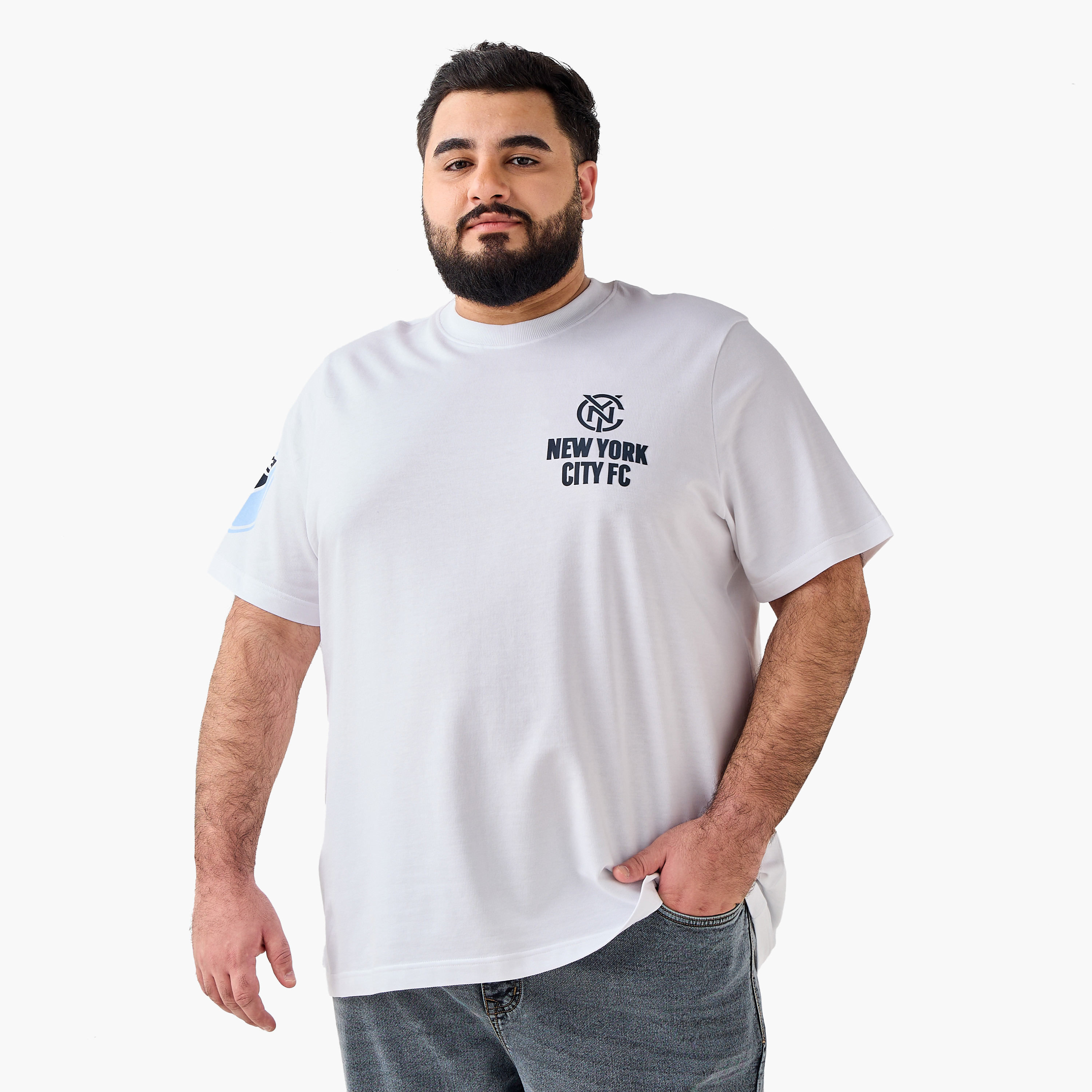 Men Regular Fit Crew Neck Short Sleeves New York Football Club Print T-shirt-men-clothing-tshirtsandpolos-tshirts-image-5
