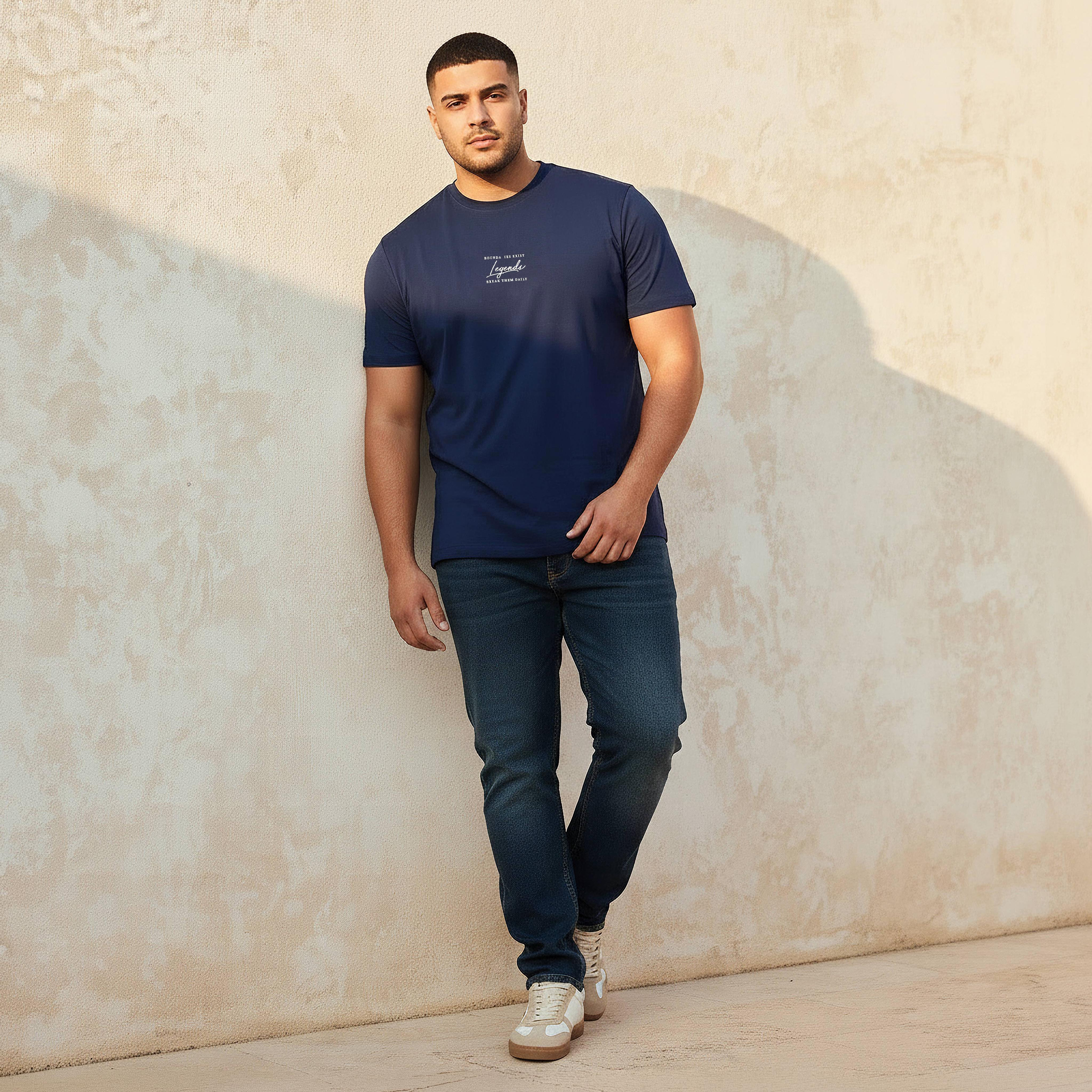 Men Regular Fit Crew Neck Short Sleeves Slogan Print T-shirt-PROMO_SP_QA_RGCC_BUY2FOR109_040325-image-3