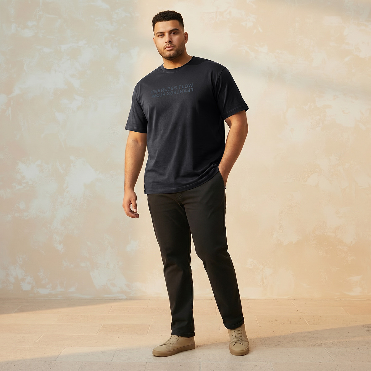 Men Regular Fit Crew Neck Short Sleeves Slogan Print T-shirt-men-clothing-tshirtsandpolos-tshirts-image-3