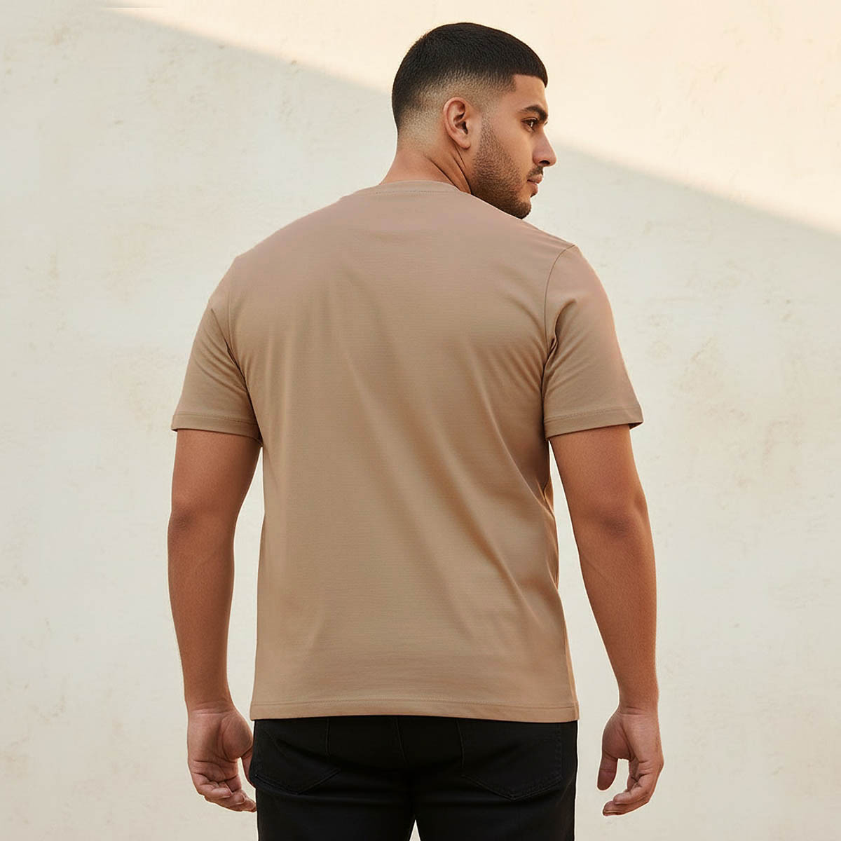 Men Regular Fit Crew Neck Short Sleeves Slogan Print T-shirt-men-clothing-tshirtsandpolos-tshirts-image-4