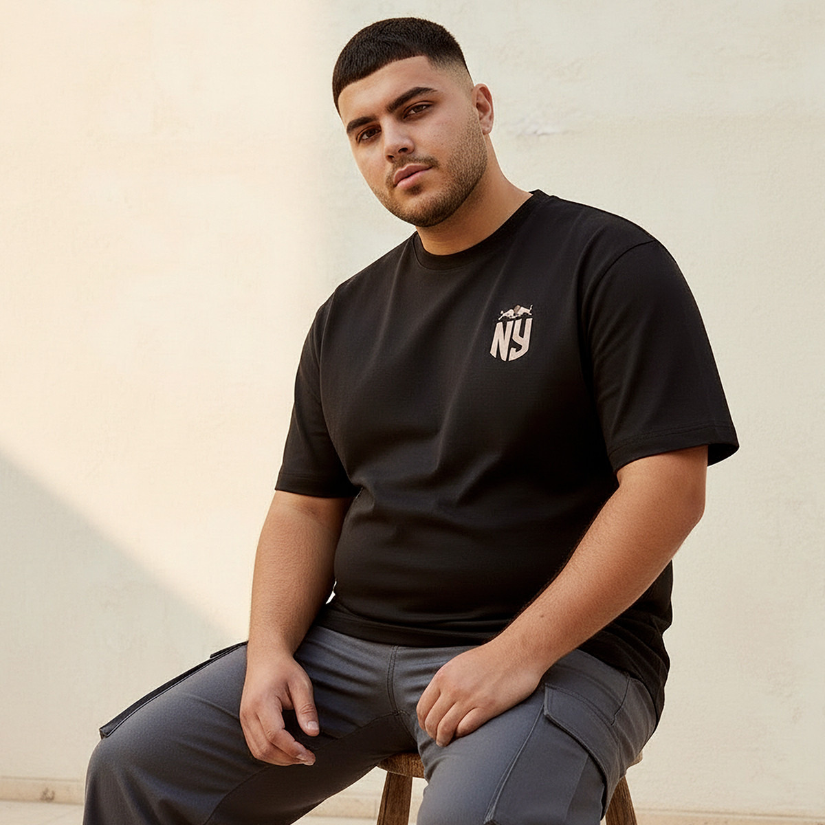 Men Regular Fit Crew Neck Short Sleeves Graphic Print T-shirt-men-clothing-tshirtsandpolos-tshirts-image-5