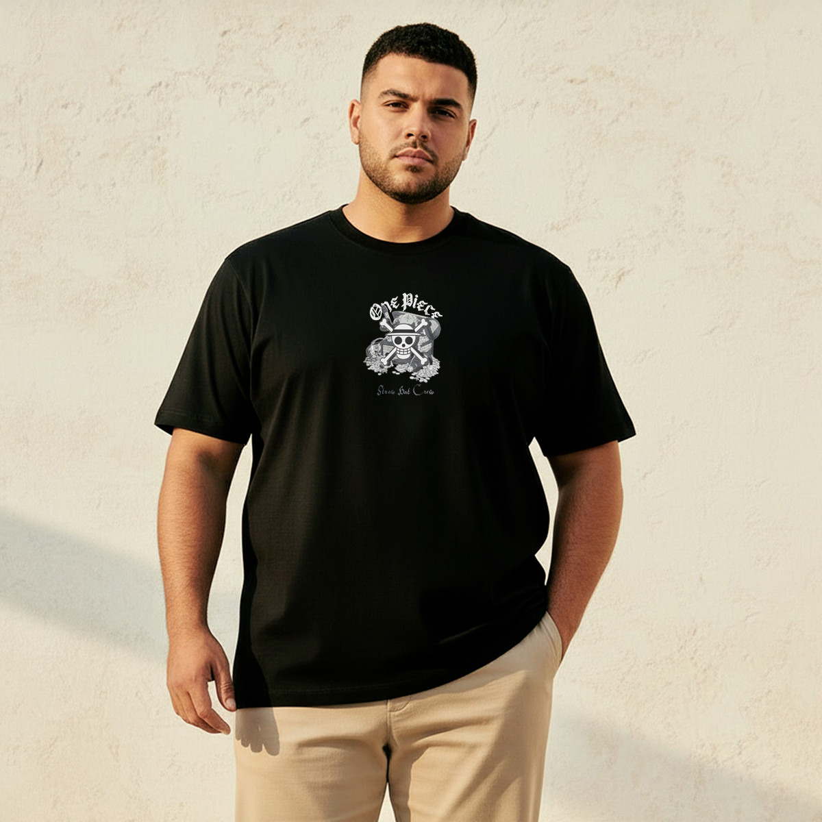 Men Regular Fit Crew Neck Short Sleeves One Piece Print T-shirt-men-clothing-tshirtsandpolos-tshirts-image-1