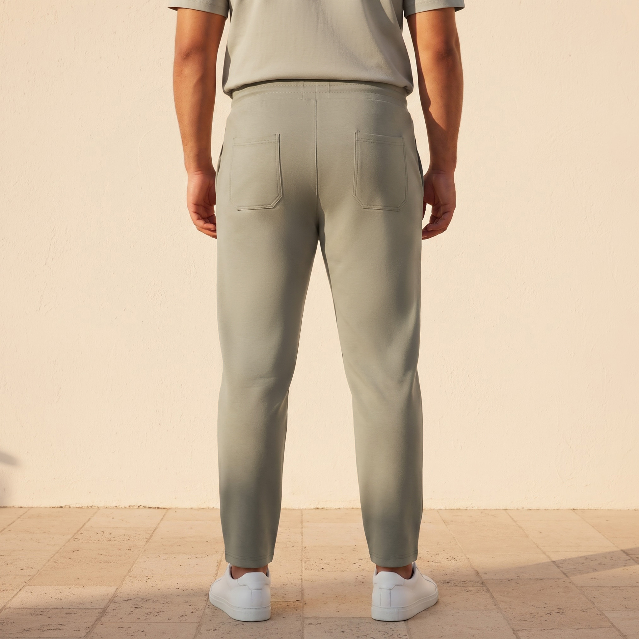 بنطلون رياضي بقصة عادية وتفاصيل بينتوك من سبلاش ماكسيم بلس-men-clothing-bottoms-joggers-image-4