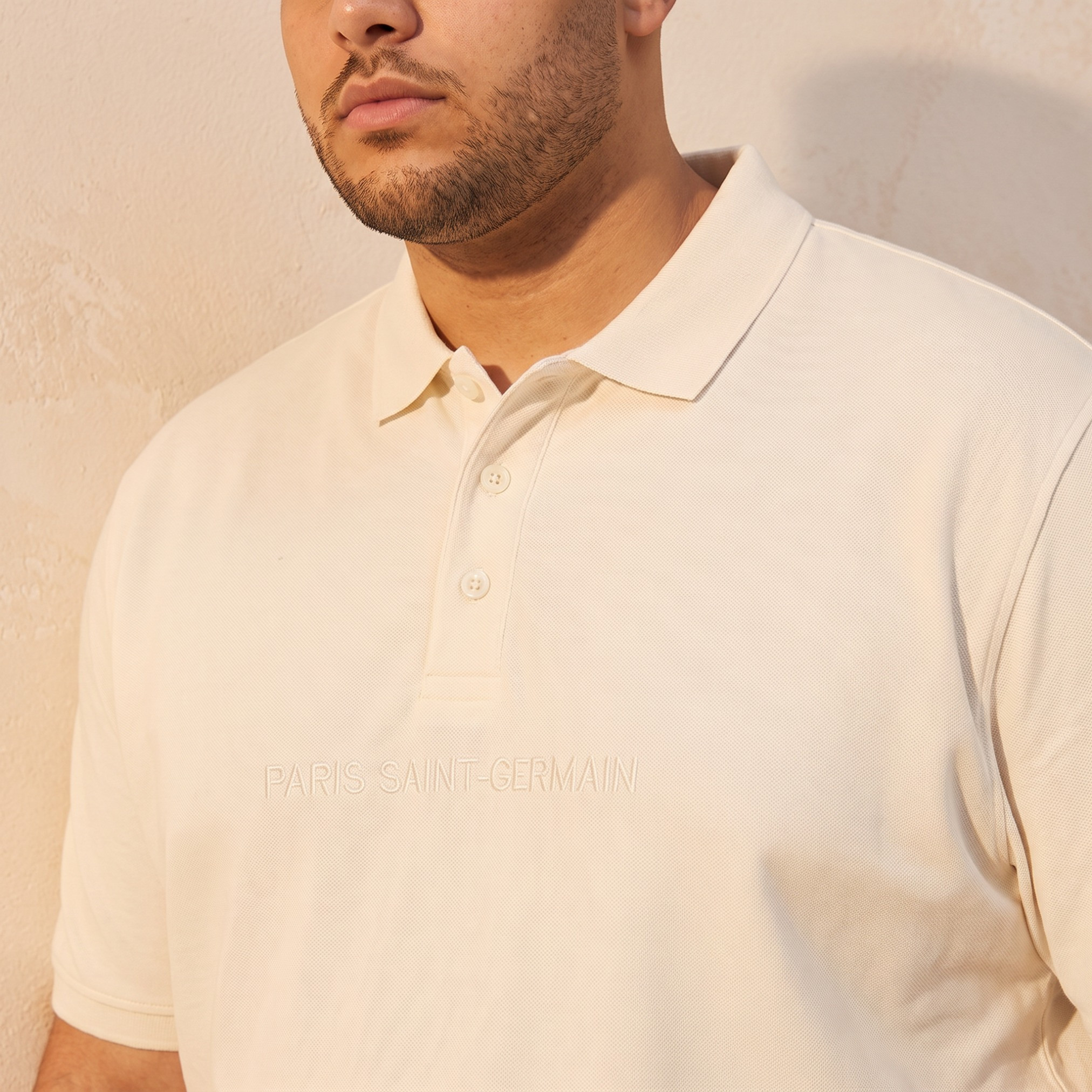 تيشيرت بولو بتطريز شعار وأكمام قصيرة من سبلاش ماكسيم بلس-men-clothing-plussize-tshirtsandpolos-polos-image-2