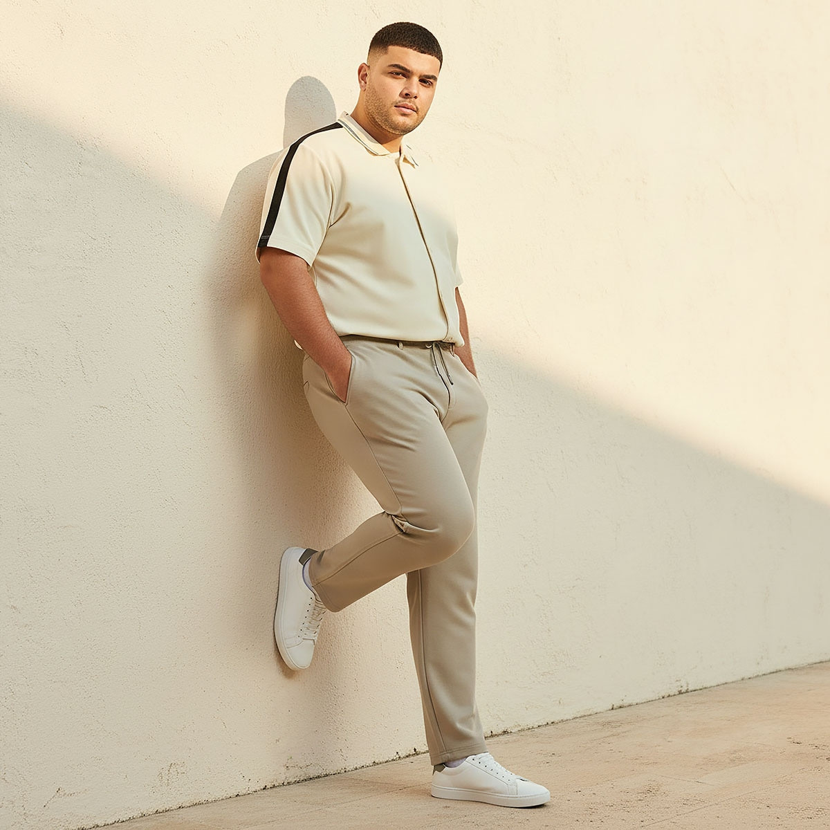 بنطلون بقصة عادية وجيوب من سبلاش ماكسيم-men-clothing-bottoms-trousersandchinos-trousers-image-3