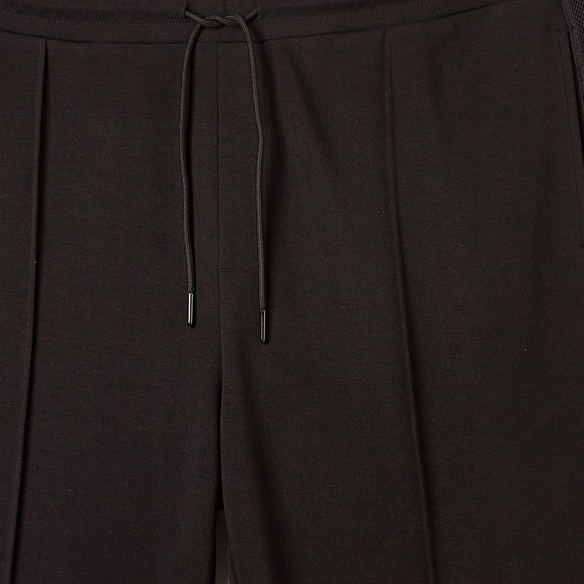 Men Regular Fit Pants with Drawstring Closure-men-clothing-bottoms-trousersandchinos-trousers-image-2