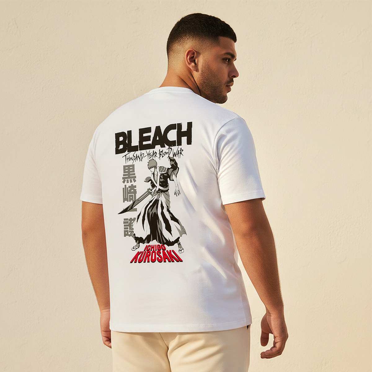 Ichigo Kurosaki Splash Maxim Plus Crew Neck Short Sleeves Graphic Print T-shirt-men-clothing-tshirtsandpolos-tshirts-image-4