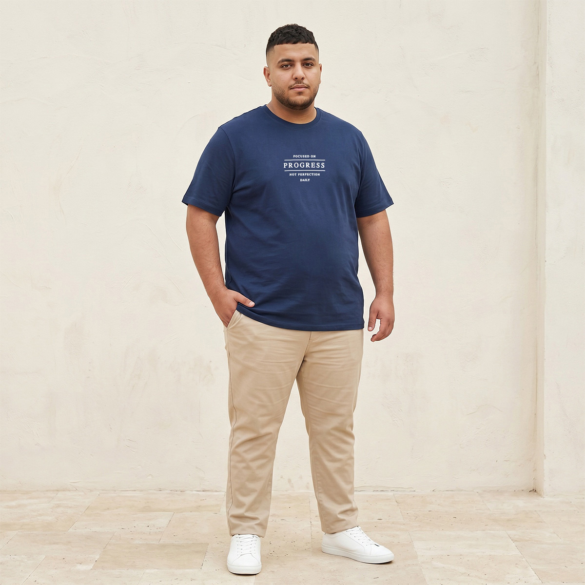 Splash Maxim Plus Crew Neck Short Sleeves Slogan Print T-shirt-men-clothing-tshirtsandpolos-tshirts-image-3