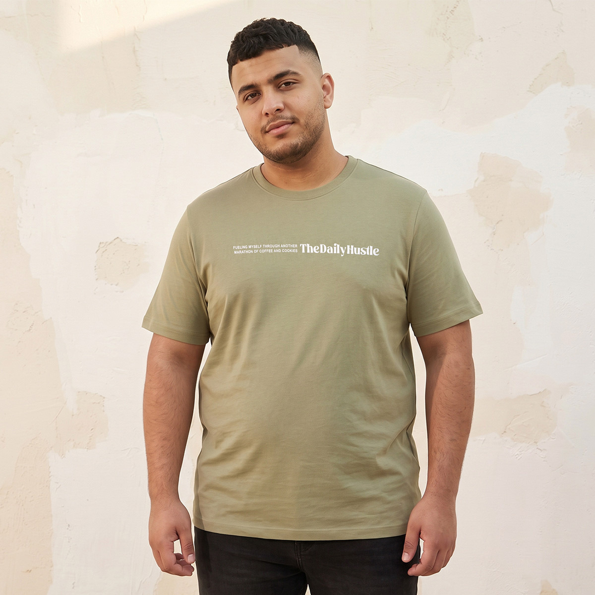 Splash Maxim Plus Crew Neck Slogan Print T-shirt-men-clothing-tshirtsandpolos-tshirts-image-1