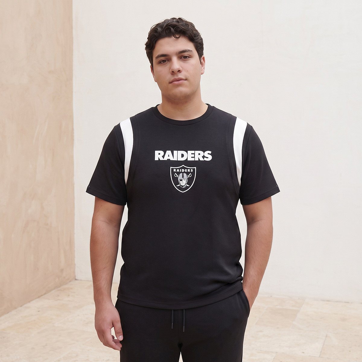 Raiders Splash Maxim Plus Crew Neck Short Sleeves T-shirt-men-clothing-tshirtsandpolos-tshirts-image-1