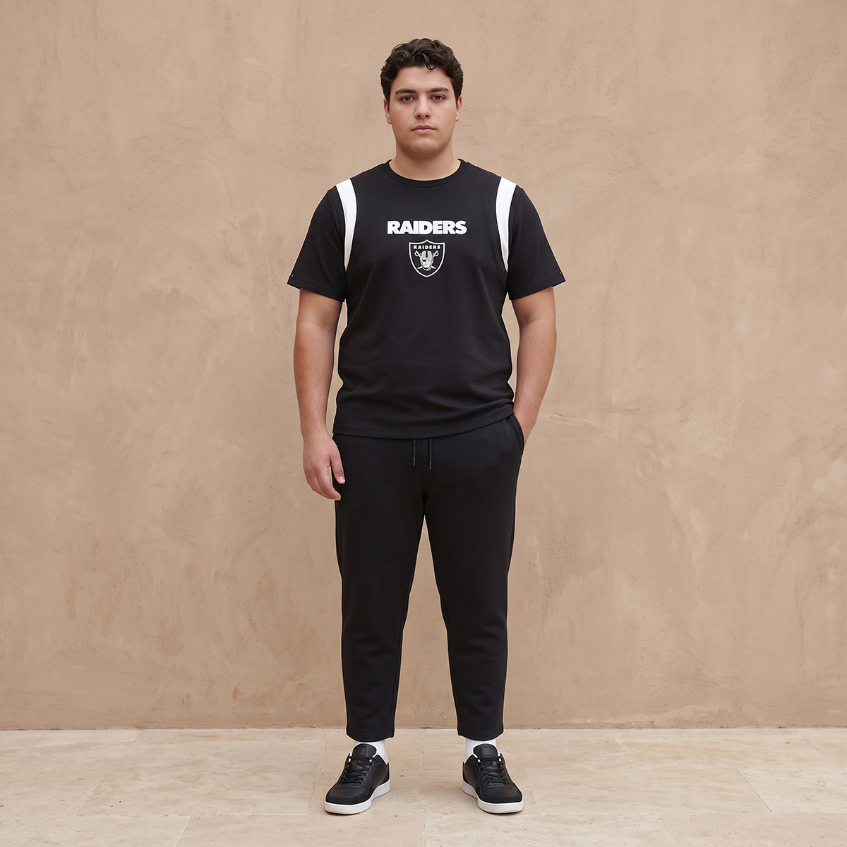 Raiders Splash Maxim Plus Crew Neck Short Sleeves T-shirt-men-clothing-tshirtsandpolos-tshirts-image-2