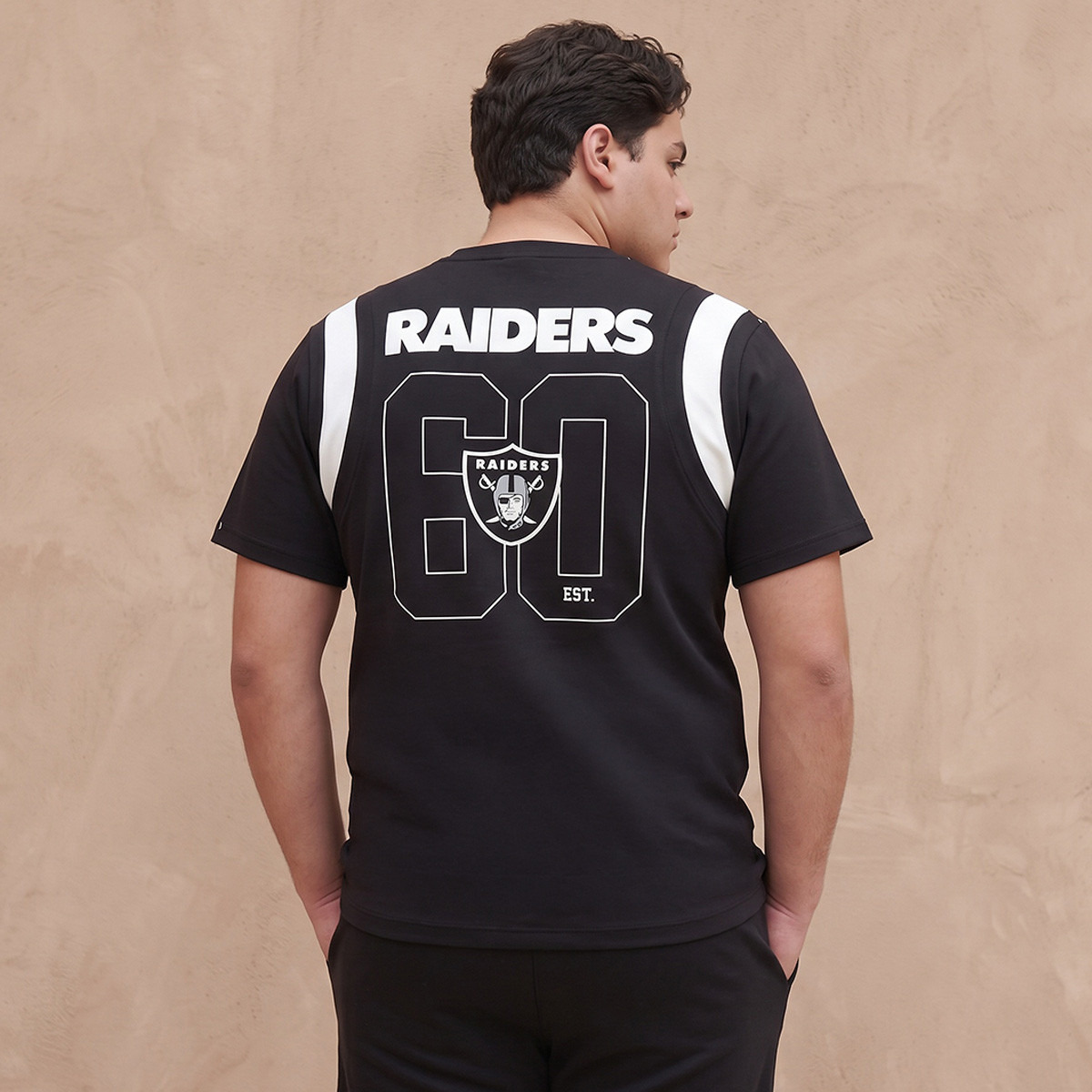 Raiders Splash Maxim Plus Crew Neck Short Sleeves T-shirt-men-clothing-tshirtsandpolos-tshirts-image-3