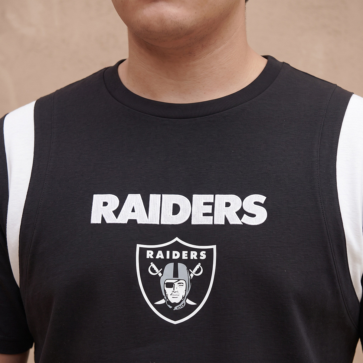 Raiders Splash Maxim Plus Crew Neck Short Sleeves T-shirt-men-clothing-tshirtsandpolos-tshirts-image-4