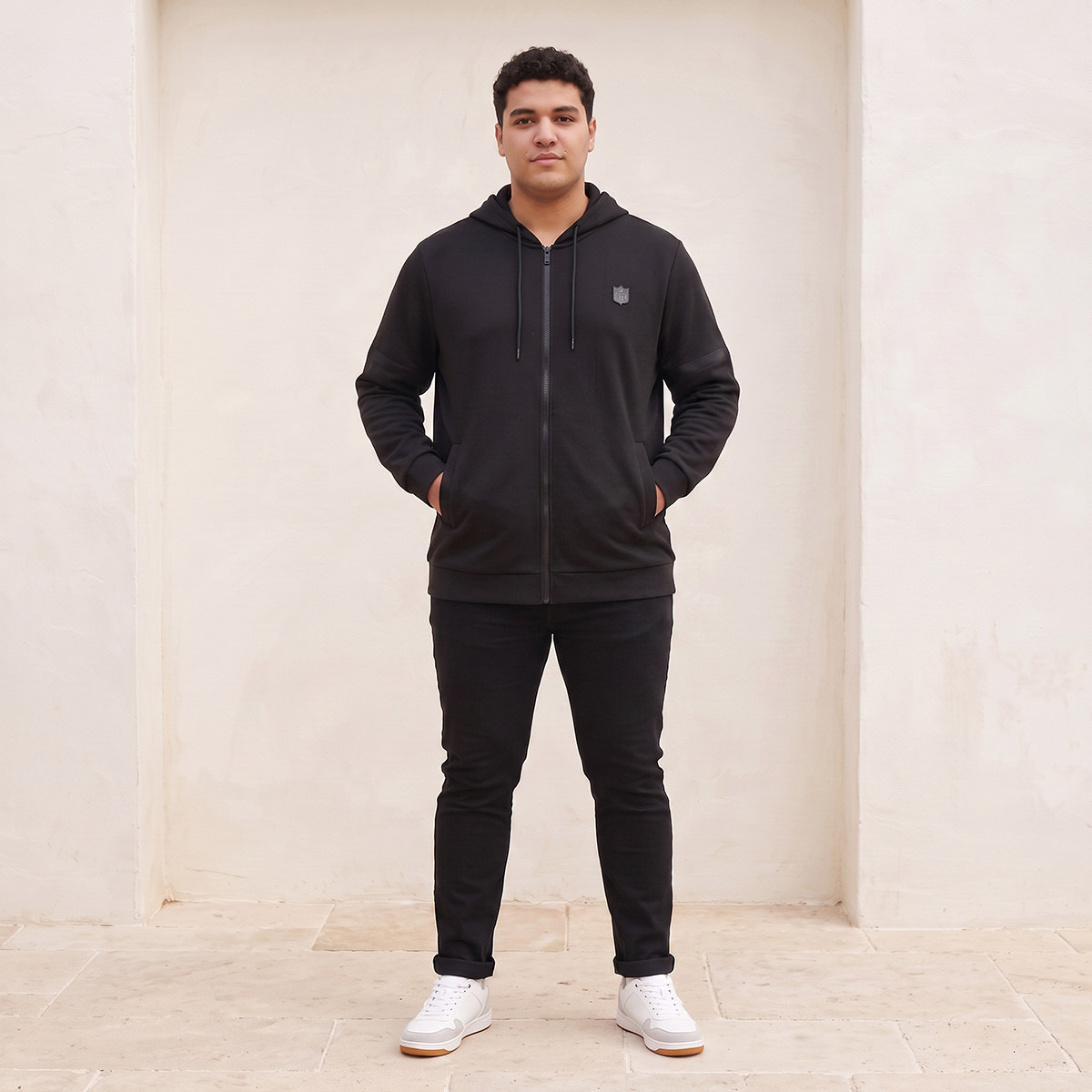 Splash Maxim Bills Print Plus Zip Through Hoodie-men-clothing-hoodiesandsweatshirts-image-5