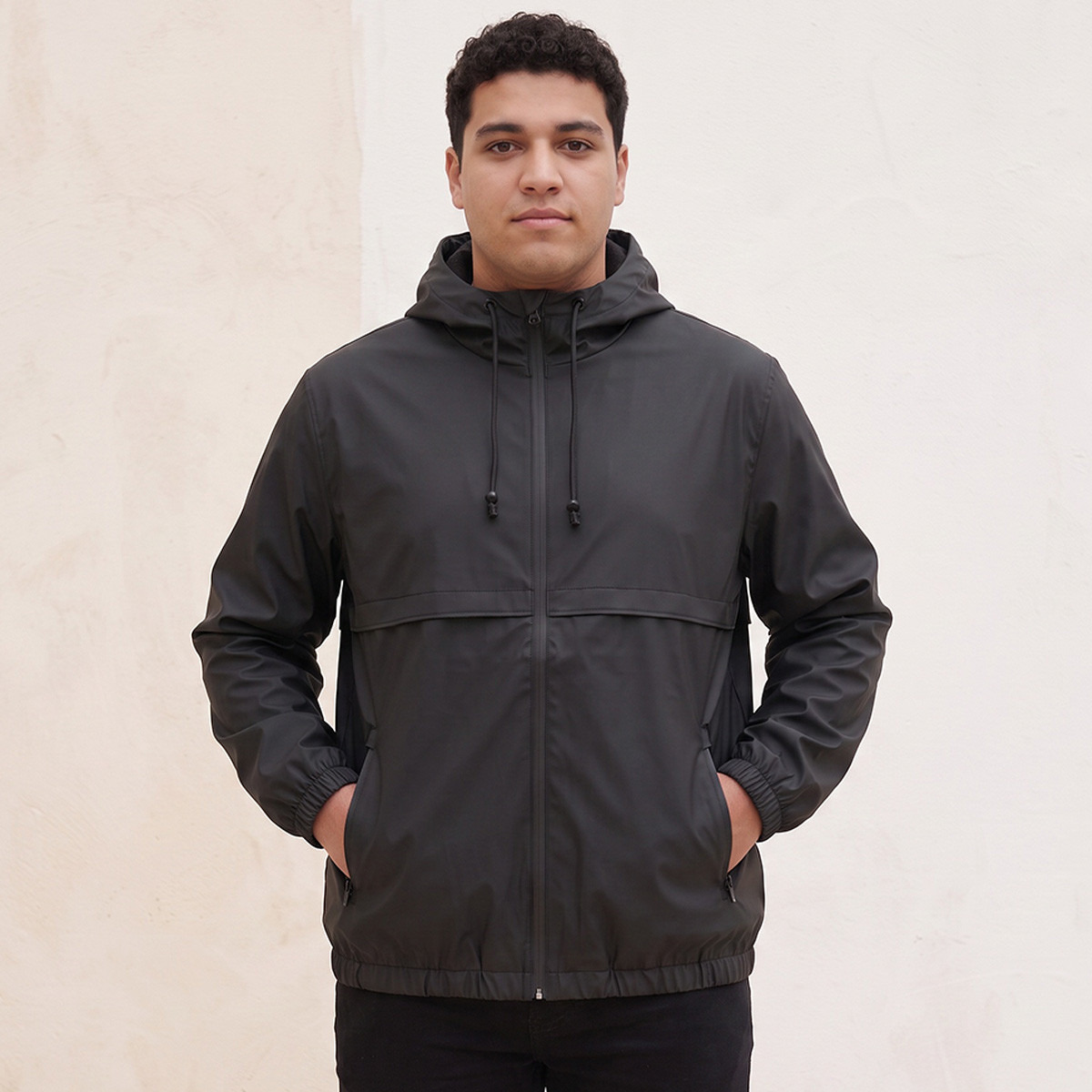 جاكيت جلد بغطاء رأس للقياسات الكبيرة من ماكسيم من سبلاش-men-clothing-jacketsandblazers-jackets-image-6