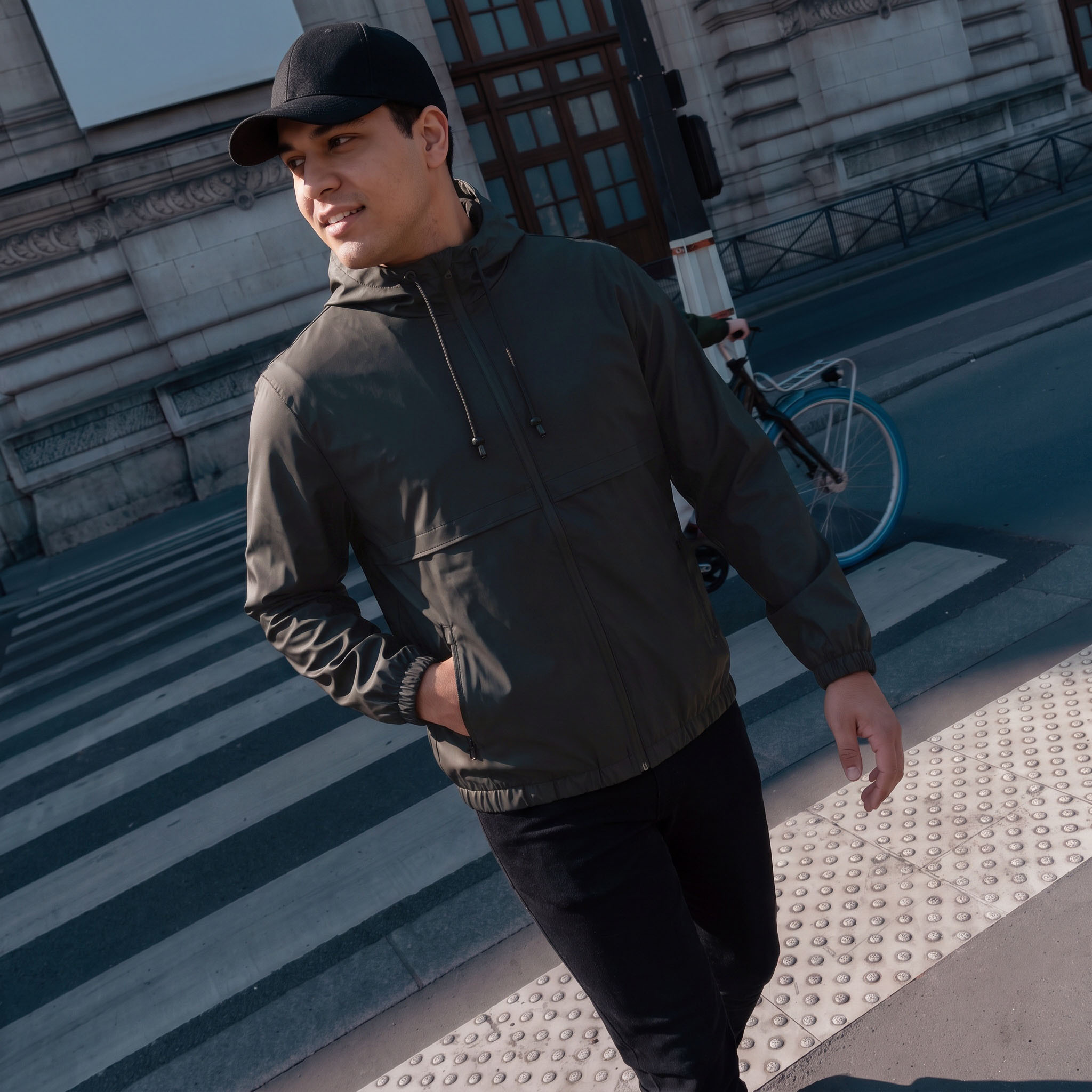 جاكيت جلد بغطاء رأس للقياسات الكبيرة من ماكسيم من سبلاش-men-clothing-jacketsandblazers-jackets-image-1