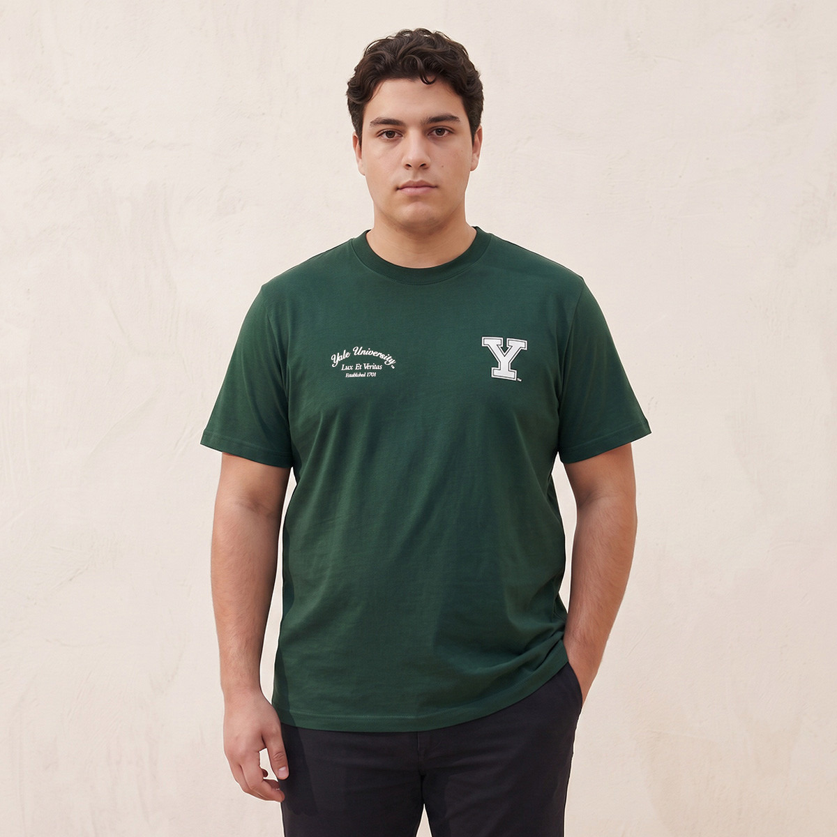 Yale University Splash Maxim Plus Crew Neck T-shirt-men-clothing-tshirtsandpolos-tshirts-image-1