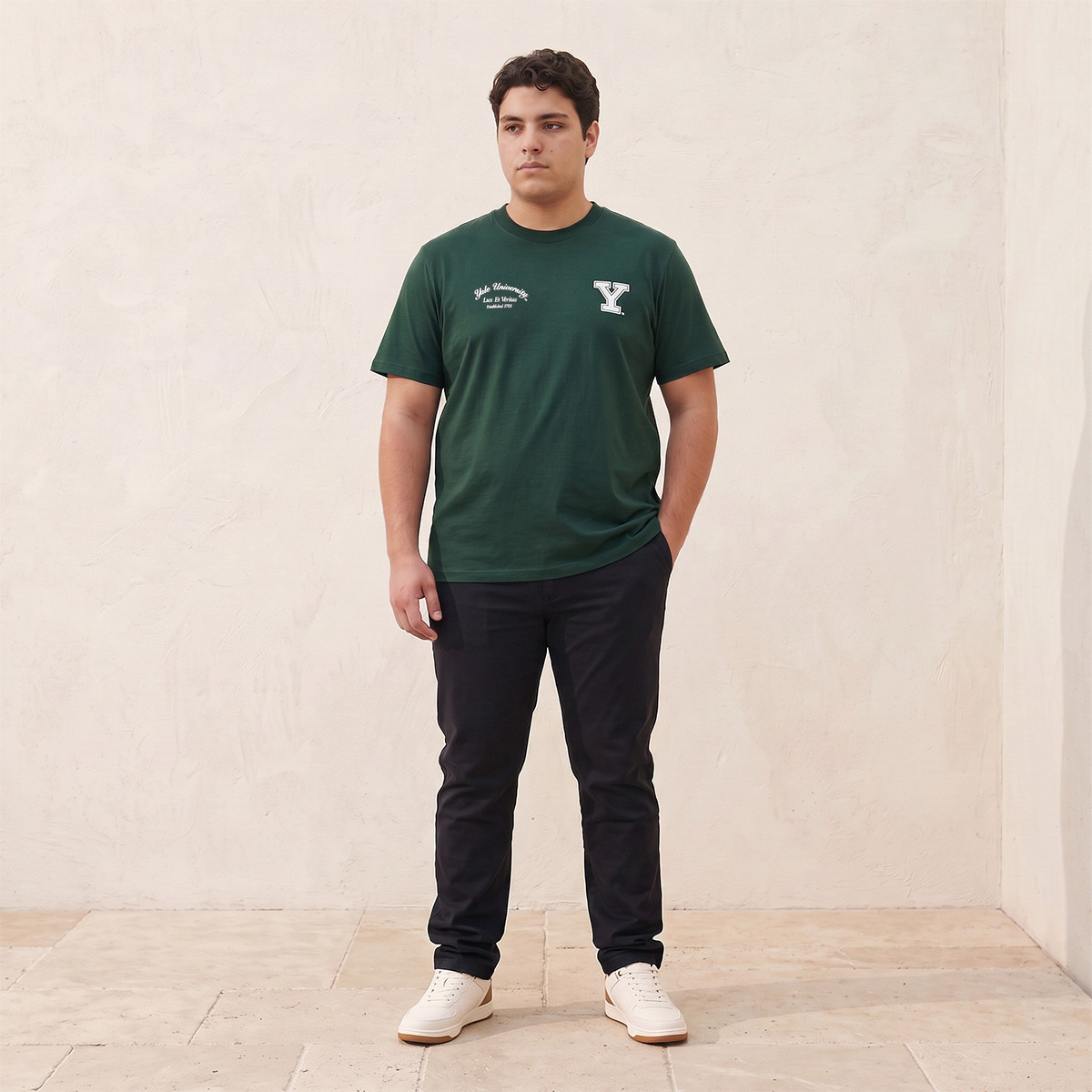 Yale University Splash Maxim Plus Crew Neck T-shirt-men-clothing-tshirtsandpolos-tshirts-image-3