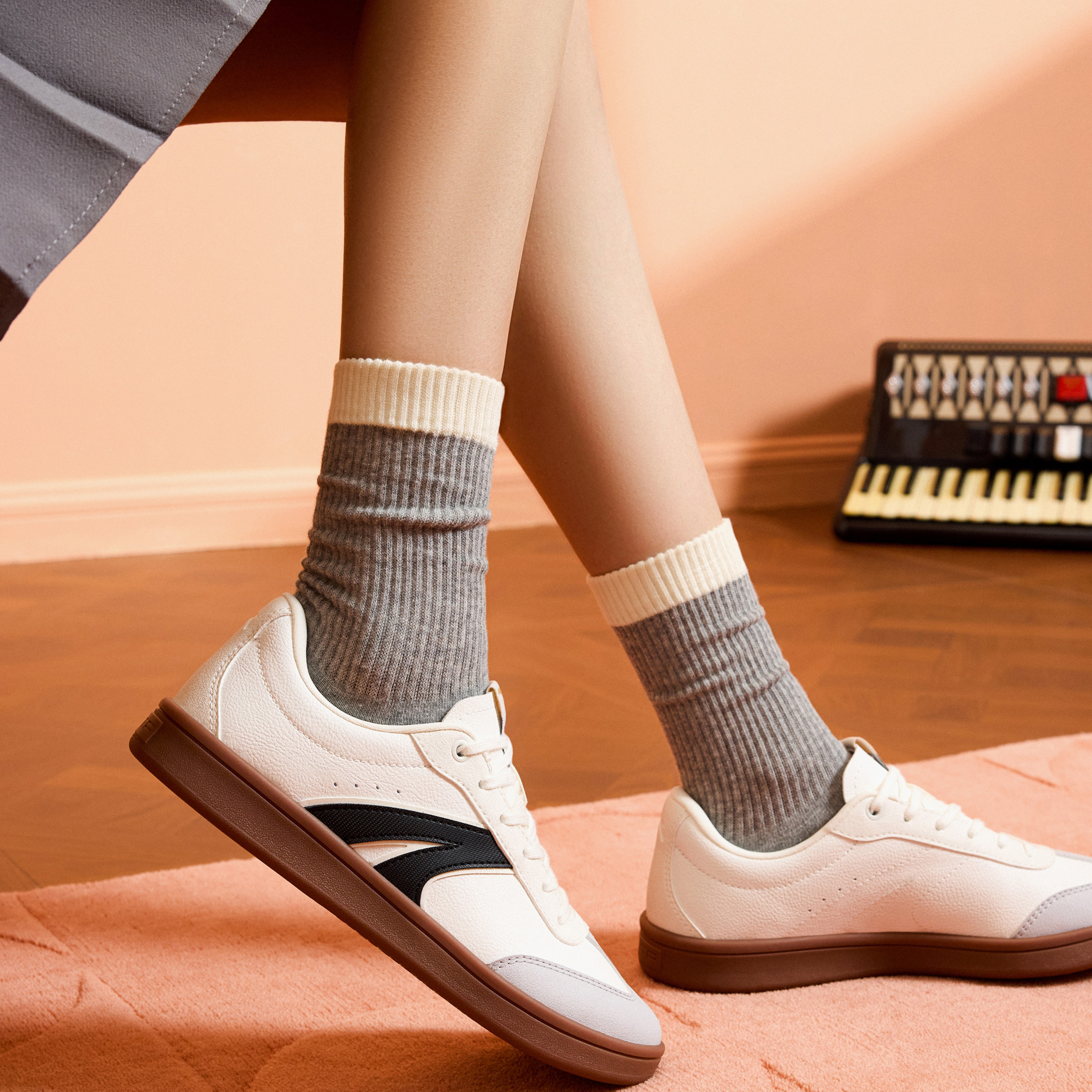 ANTA Women Lace-Up Sneakers - TT BERLIN-sports-women-shoes-image-6