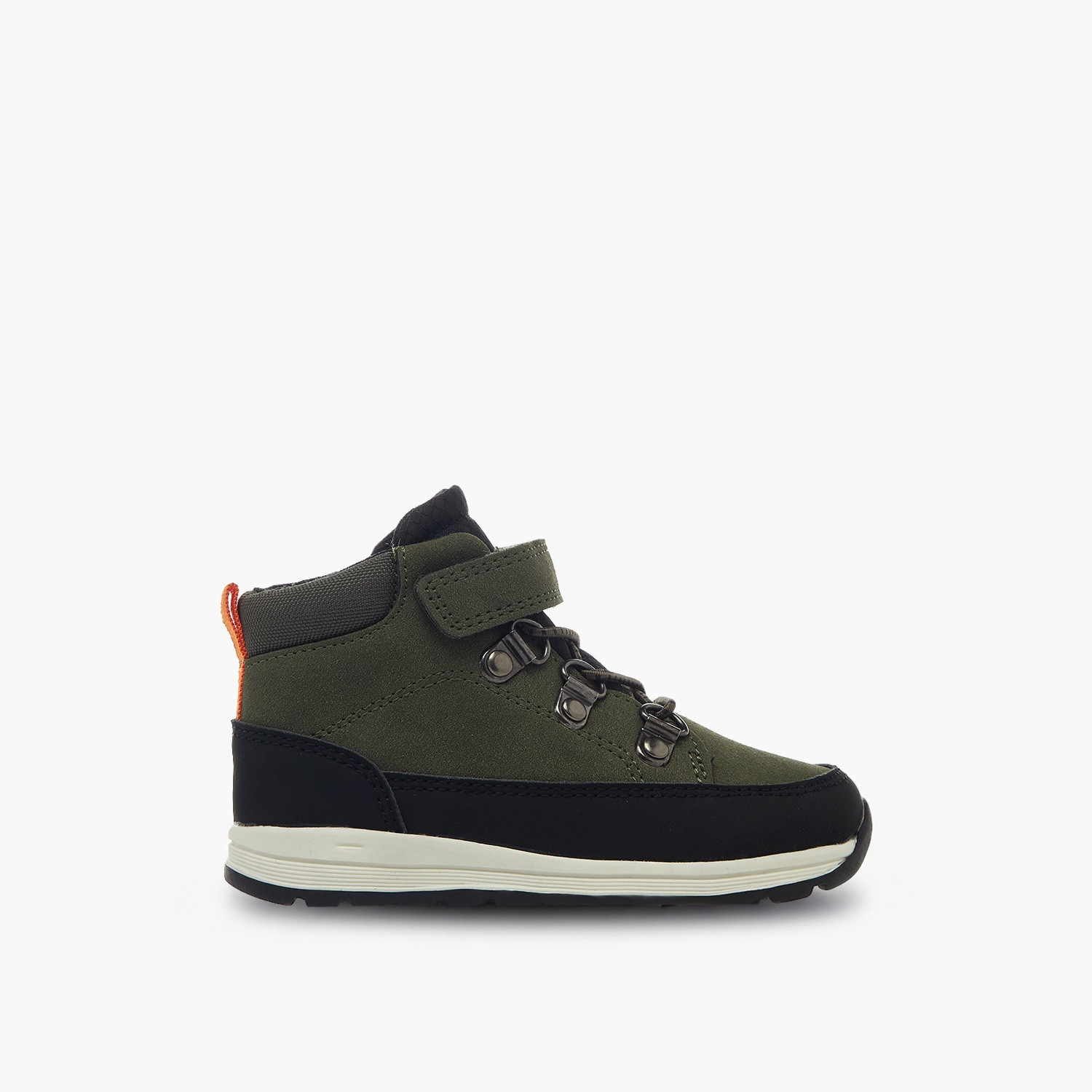 Barefeet Ankle Boots with Hook & Loop Closure-baby-boys-shoes-closedshoes-image-3
