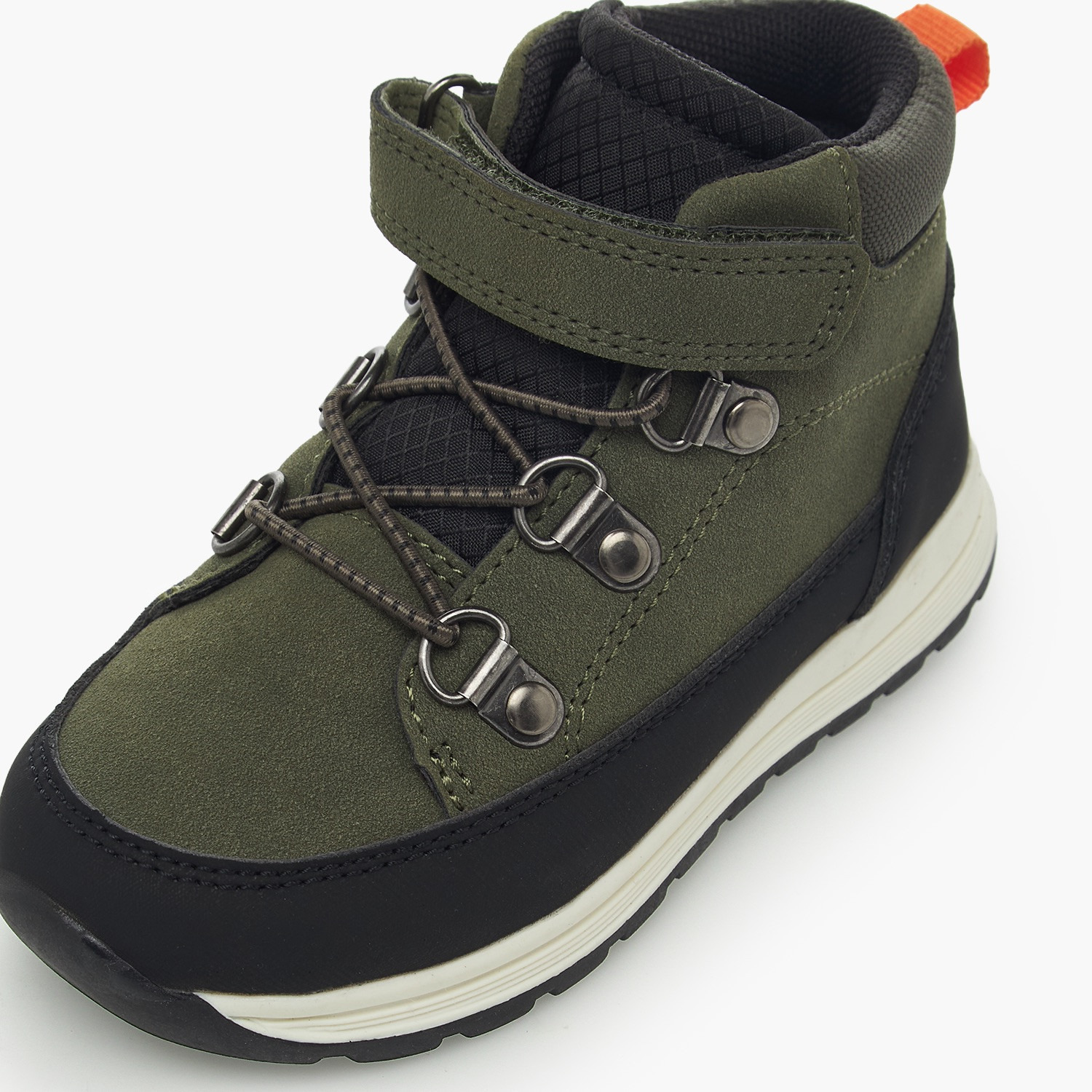 Barefeet Ankle Boots with Hook & Loop Closure-baby-boys-shoes-closedshoes-image-4