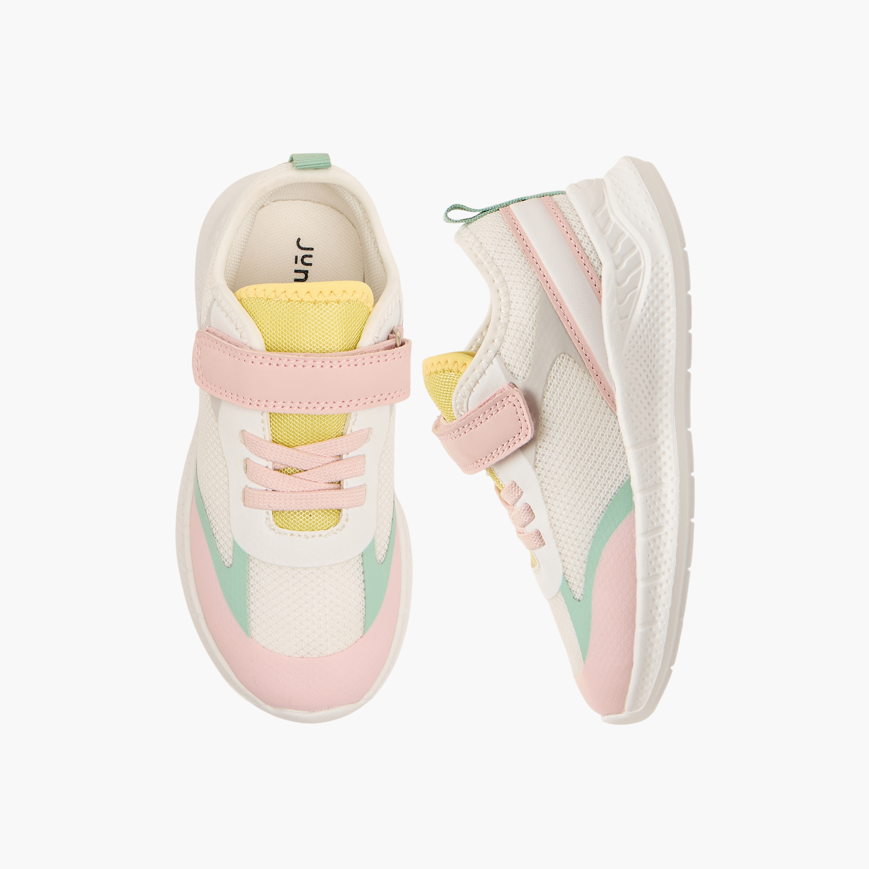 Juniors Girls Hook & Loop Ankle Sneakers-girls-shoes-sneakers-image-1