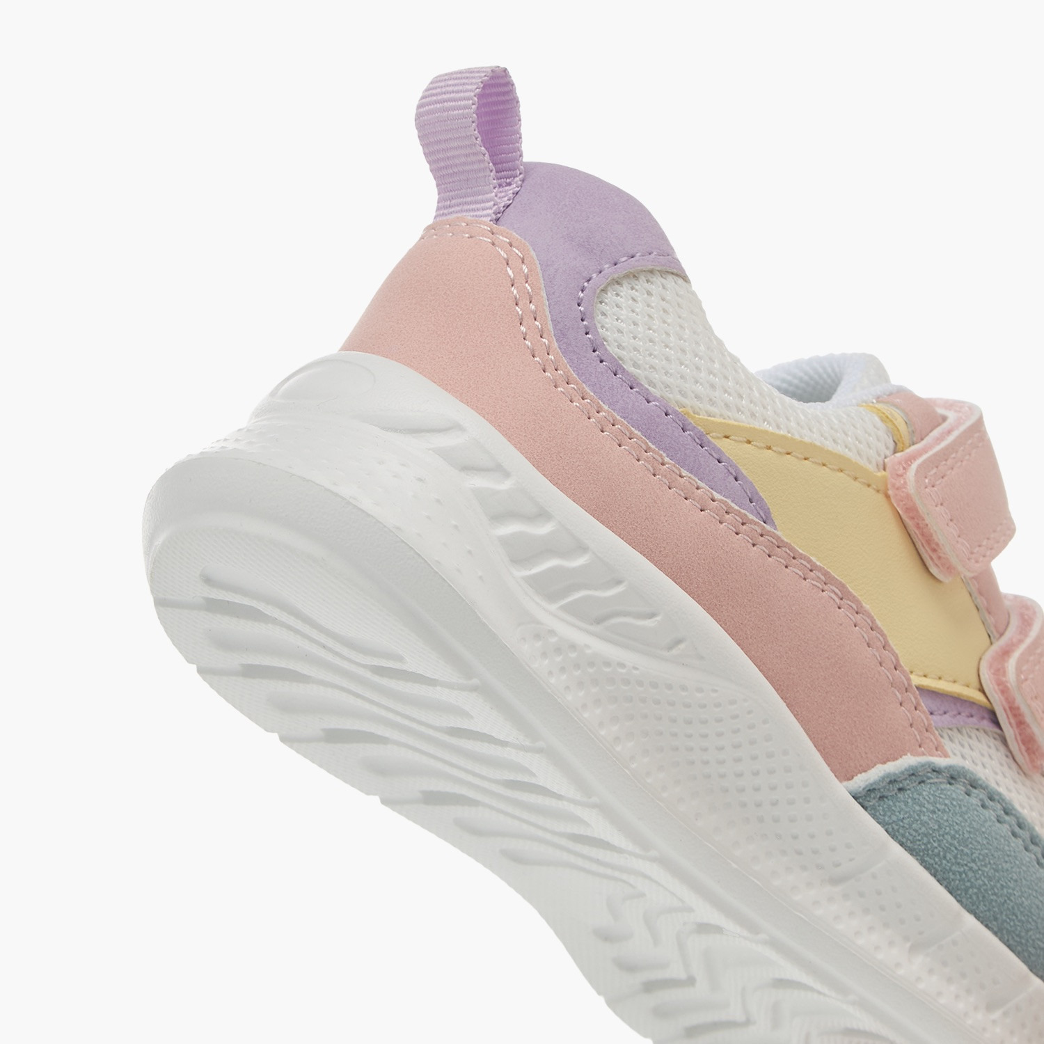 Barefeet Girls Colourblock Lace-Up Ankle Sneakers-girls-shoes-sneakers-image-5
