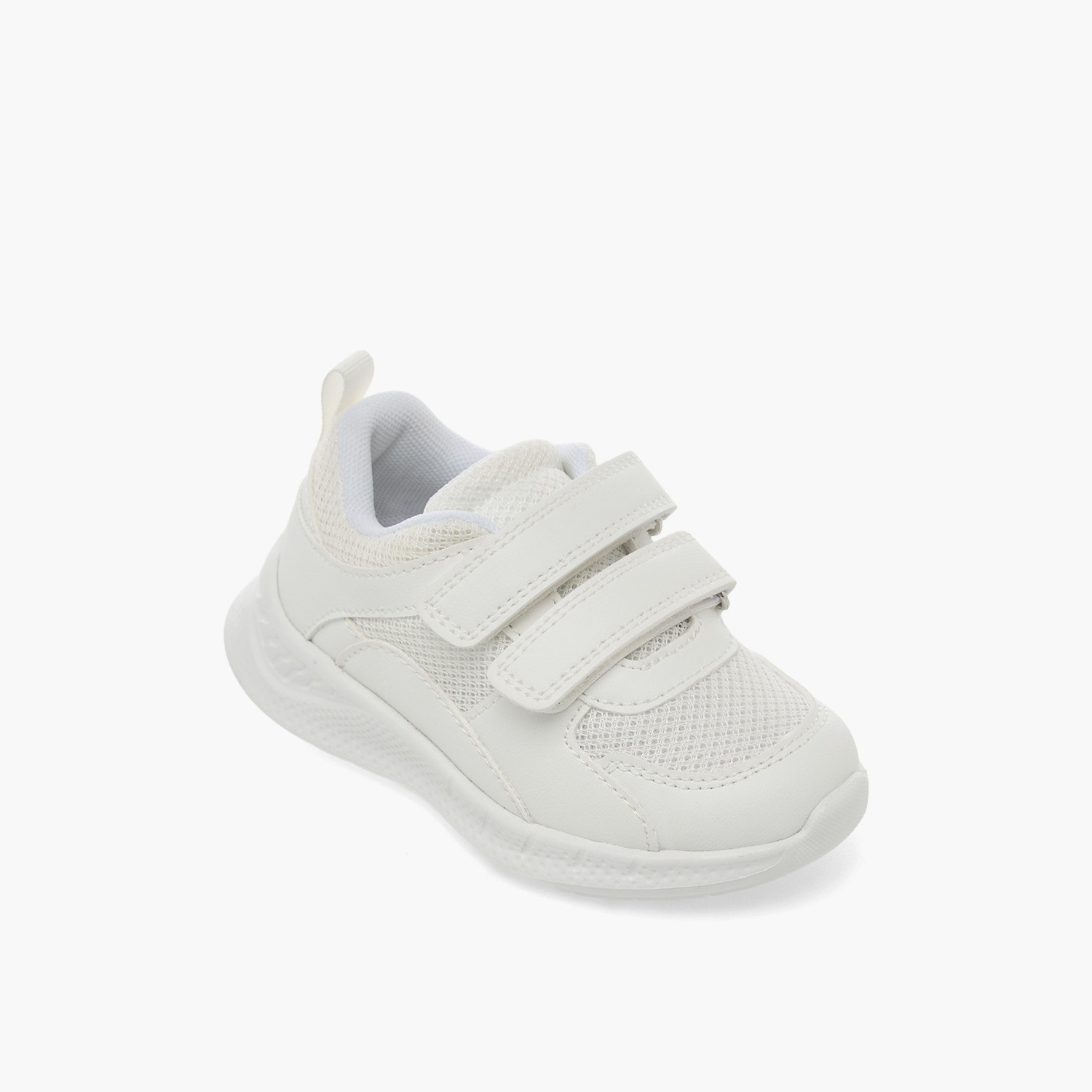 Barefeet Girls Hook & Loop Ankle Sneakers-girls-shoes-sneakers-image-2