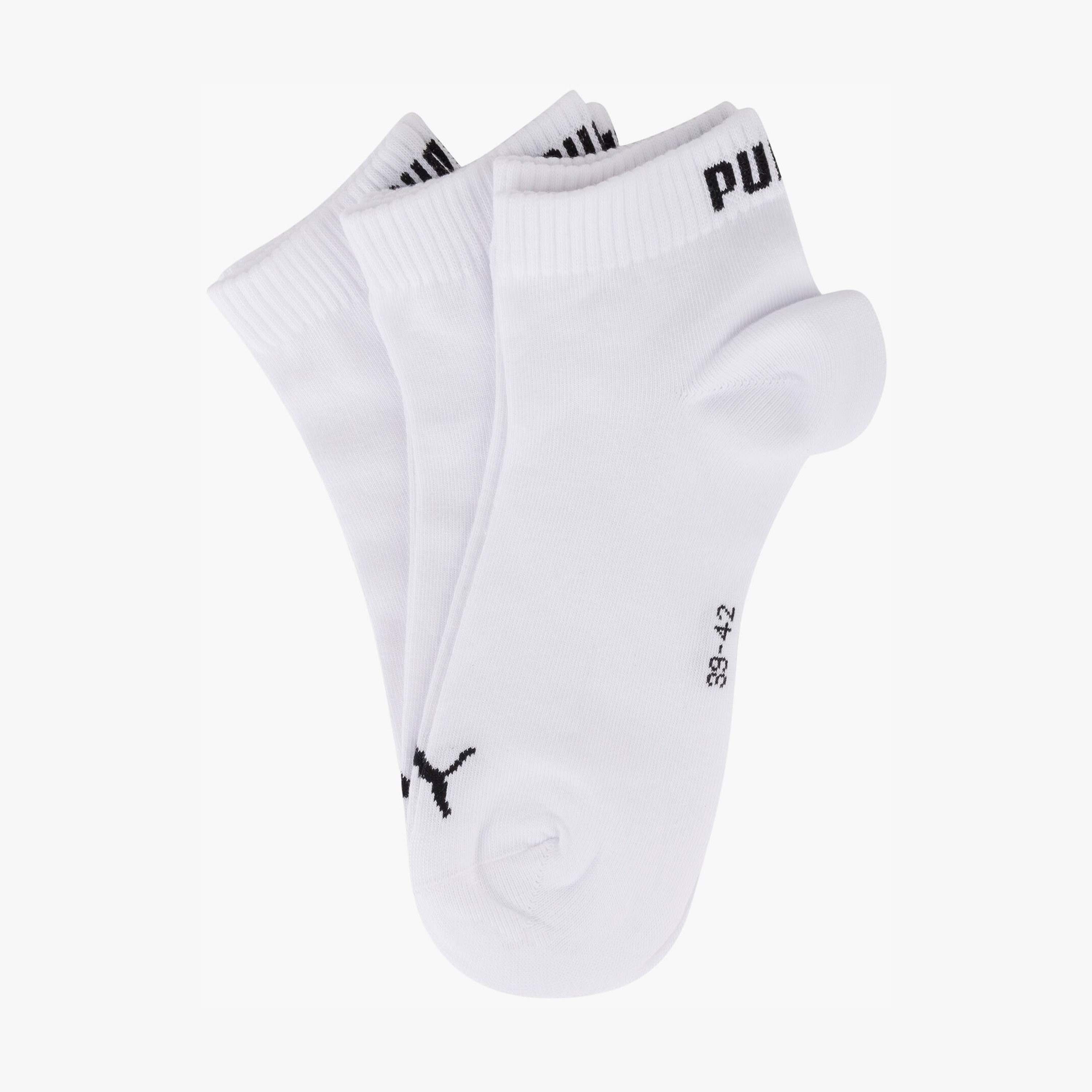 جوارب بوما بشعار ربعية - 3 أزواج-sports-gear-football-accessories-socks-image-2