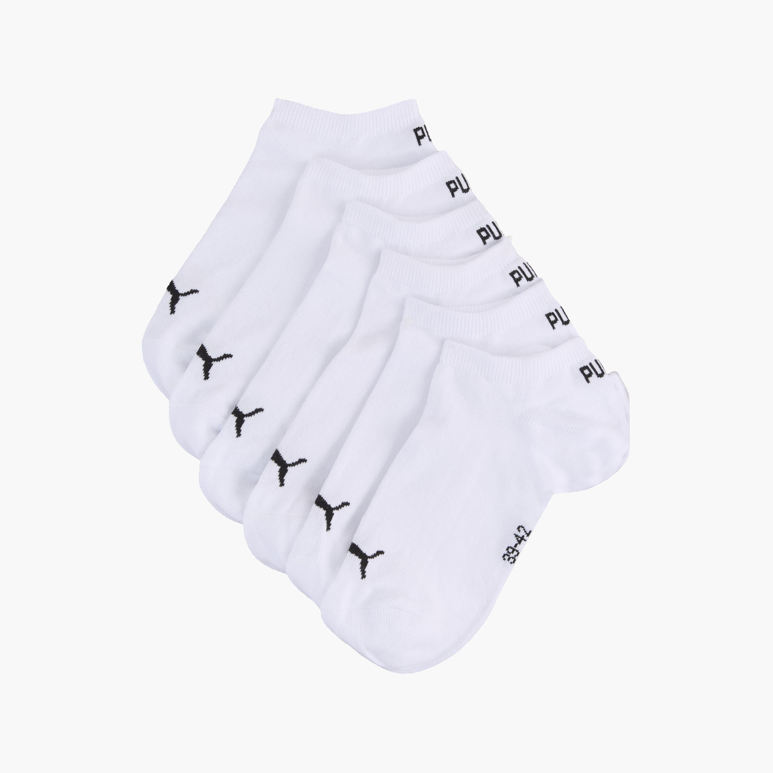 بوما - طقم من 3 جوارب قصيرة بتفاصيل شعار-sports-men-accessories-image-1