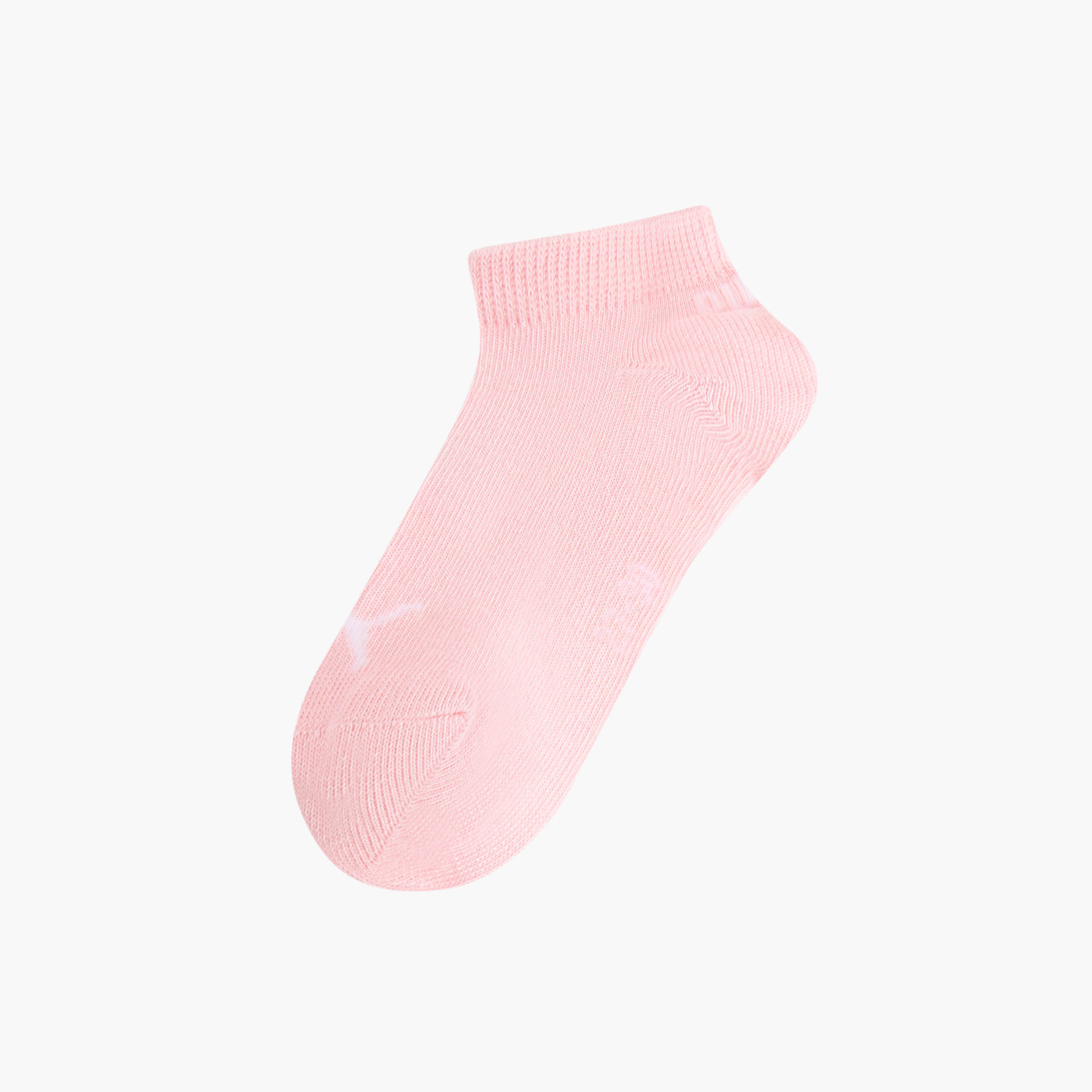 طقم جوارب سادة 3 أزواج بطول الكاحل من بوما-baby-girls-accessories-socks-image-4