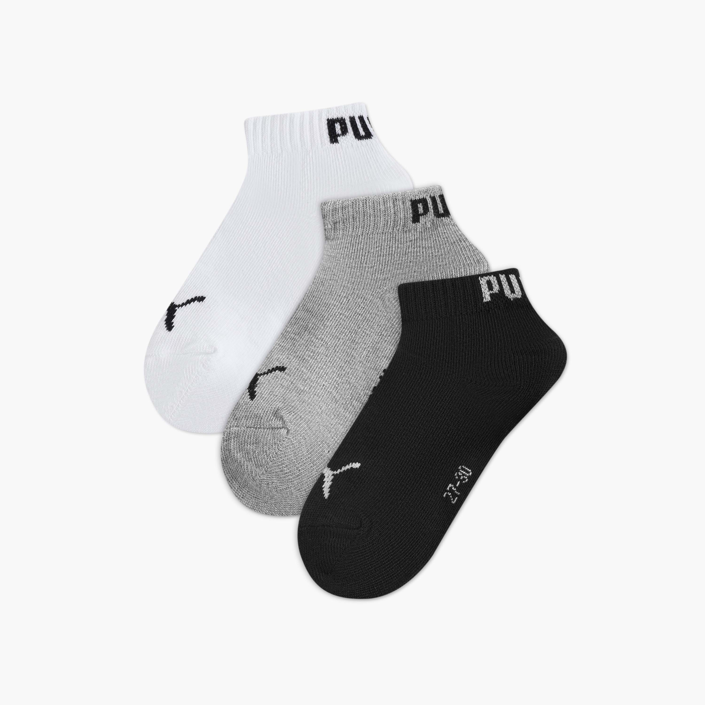 Pack of 3 PUMA Baby Boys Socks Logo Print-baby-boys-accessories-socks-image-1