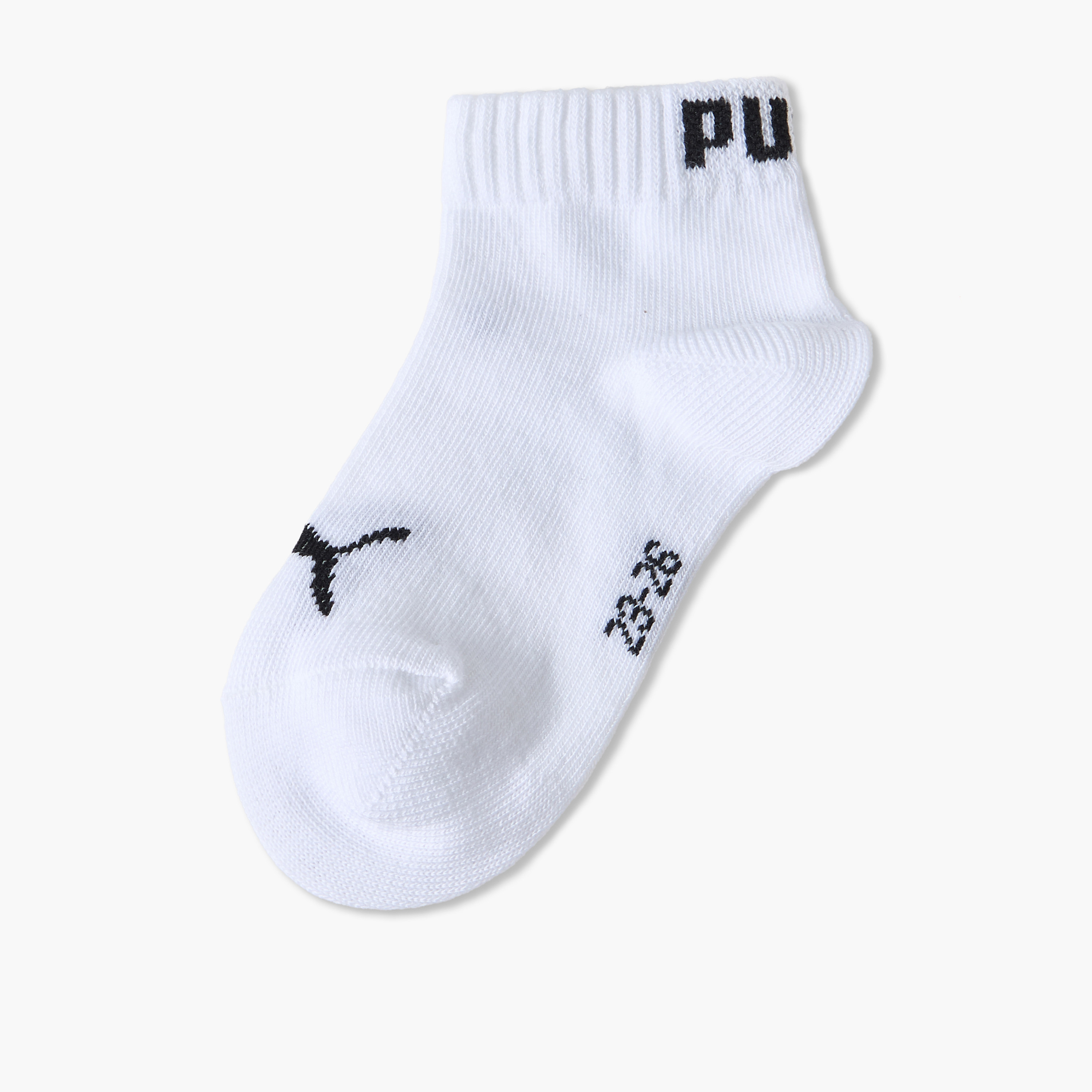 طقم جوارب 3 أزواج بطبعات شعار للأولاد من بوما-boys-accessories-socks-image-2