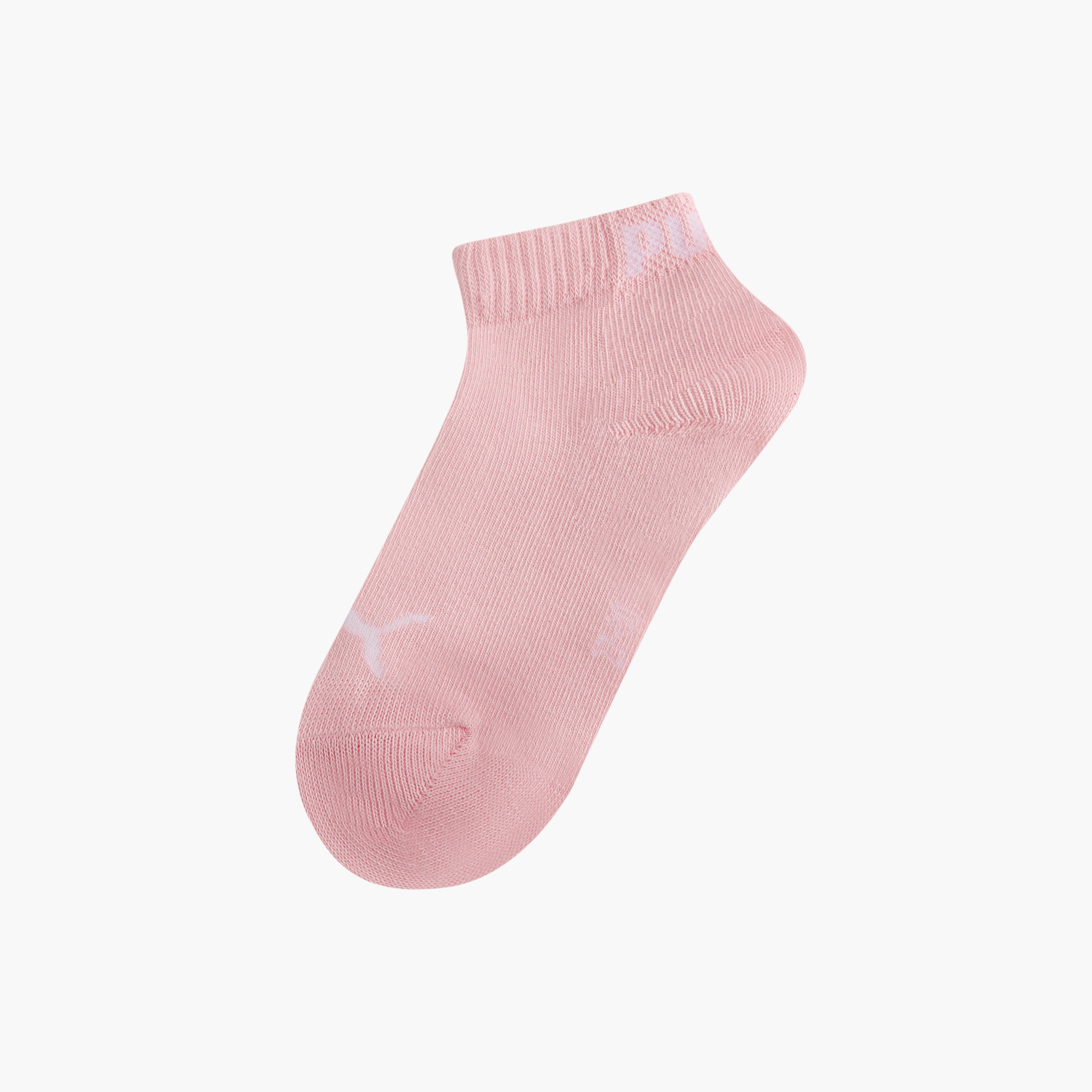 PUMA Logo Detail Ankle Length Socks - Set of 3-girls-accessories-socks-image-2