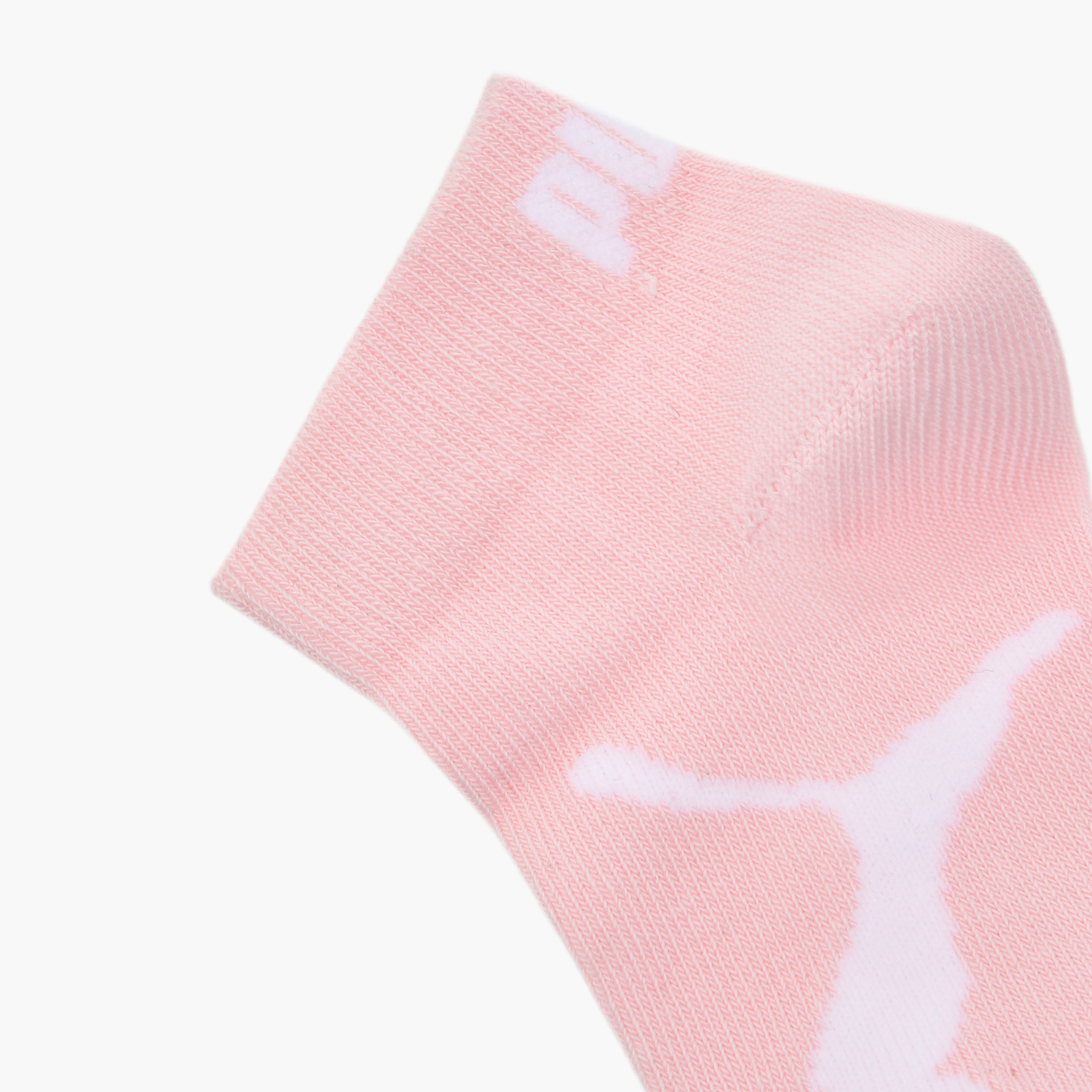 PUMA Logo Print Ankle Length Socks - Set of 3-girls-accessories-socks-image-2