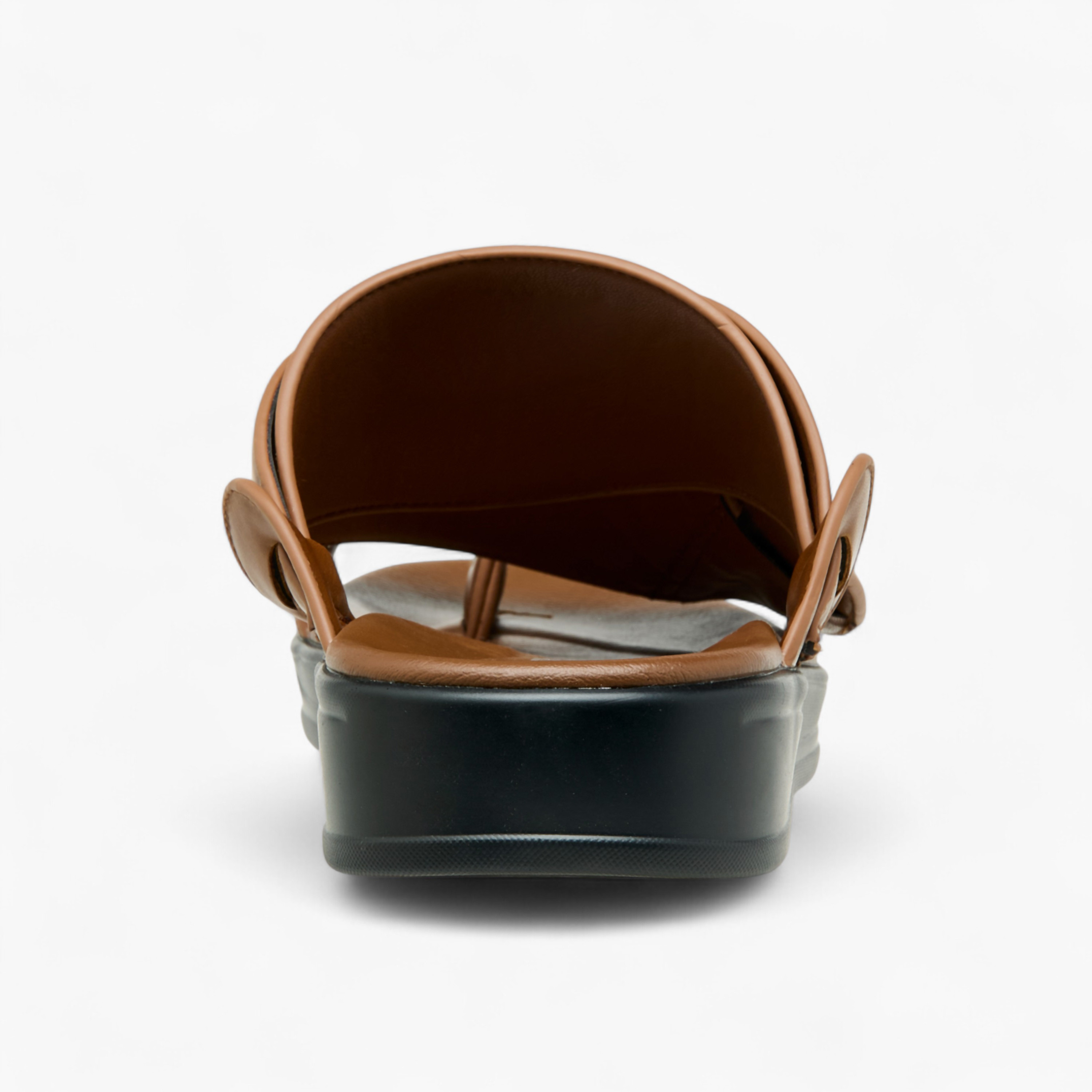 LBL by Shoexpress Textured Slip-On Arabic Sandals with Toe Loop-men-shoes-sandals-image-5