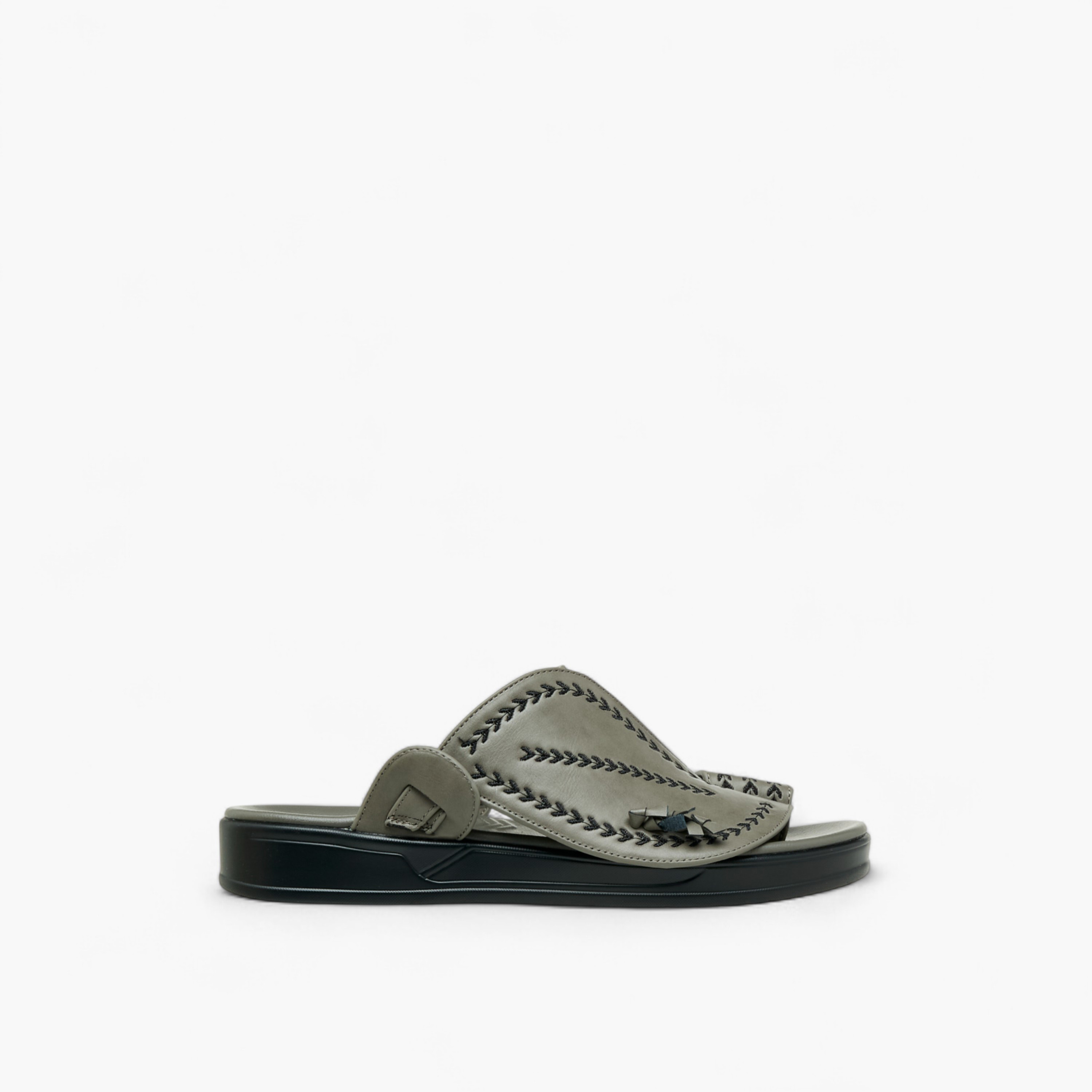 LBL by Shoexpress Embroidered Slip-On Arabic Sandals with Toe Loop-men-shoes-sandals-image-3