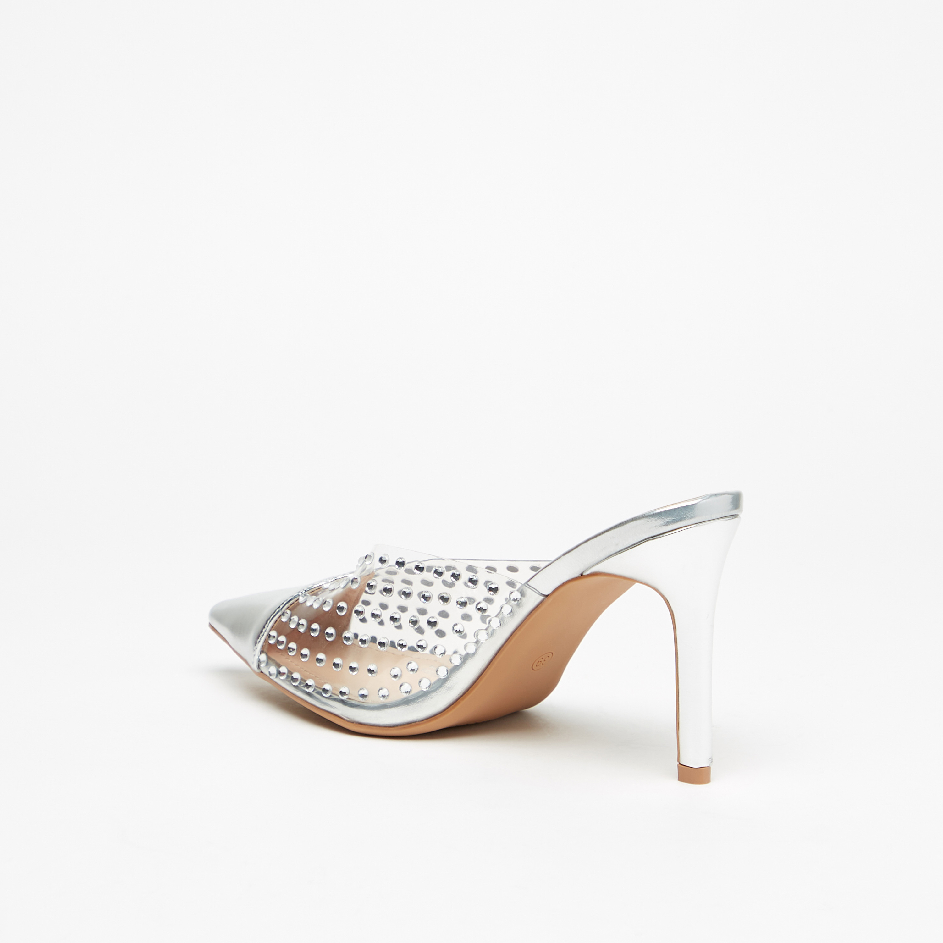 Flora Bella Studded Pointed Toe Slip-On Stiletto Heels-women-shoes-heels-image-2