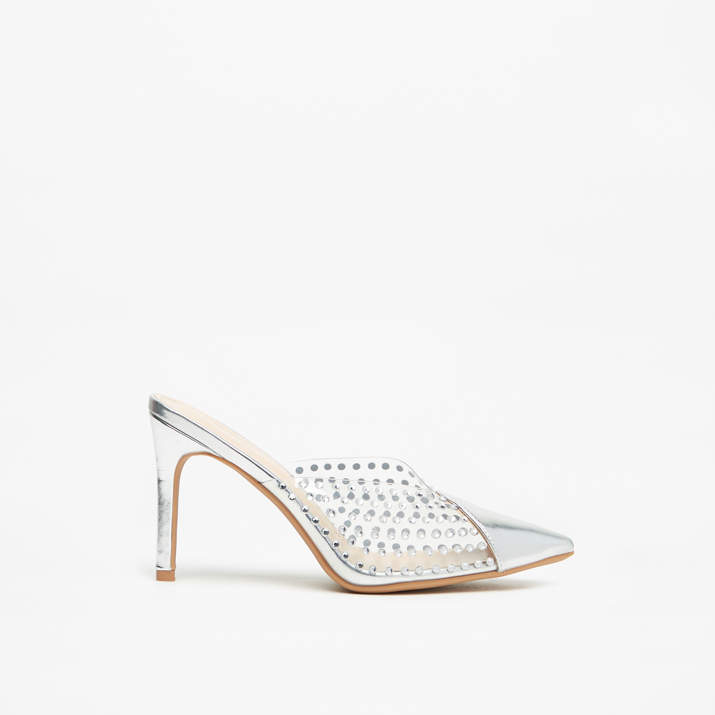 Flora Bella Studded Pointed Toe Slip-On Stiletto Heels-women-shoes-heels-image-3